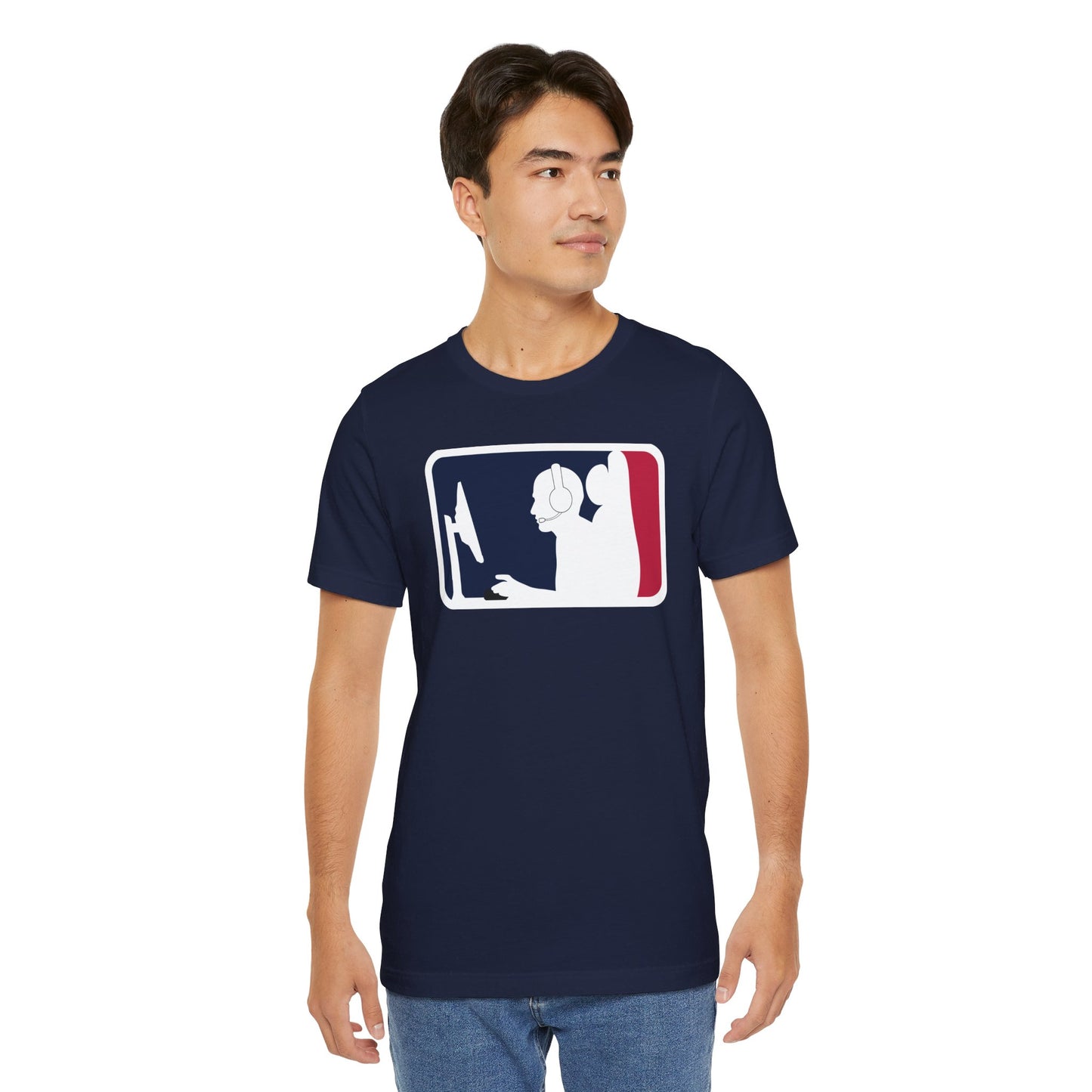 MAJOR LEAGUE GAMER (PC). Unisex Jersey Short Sleeve Tee