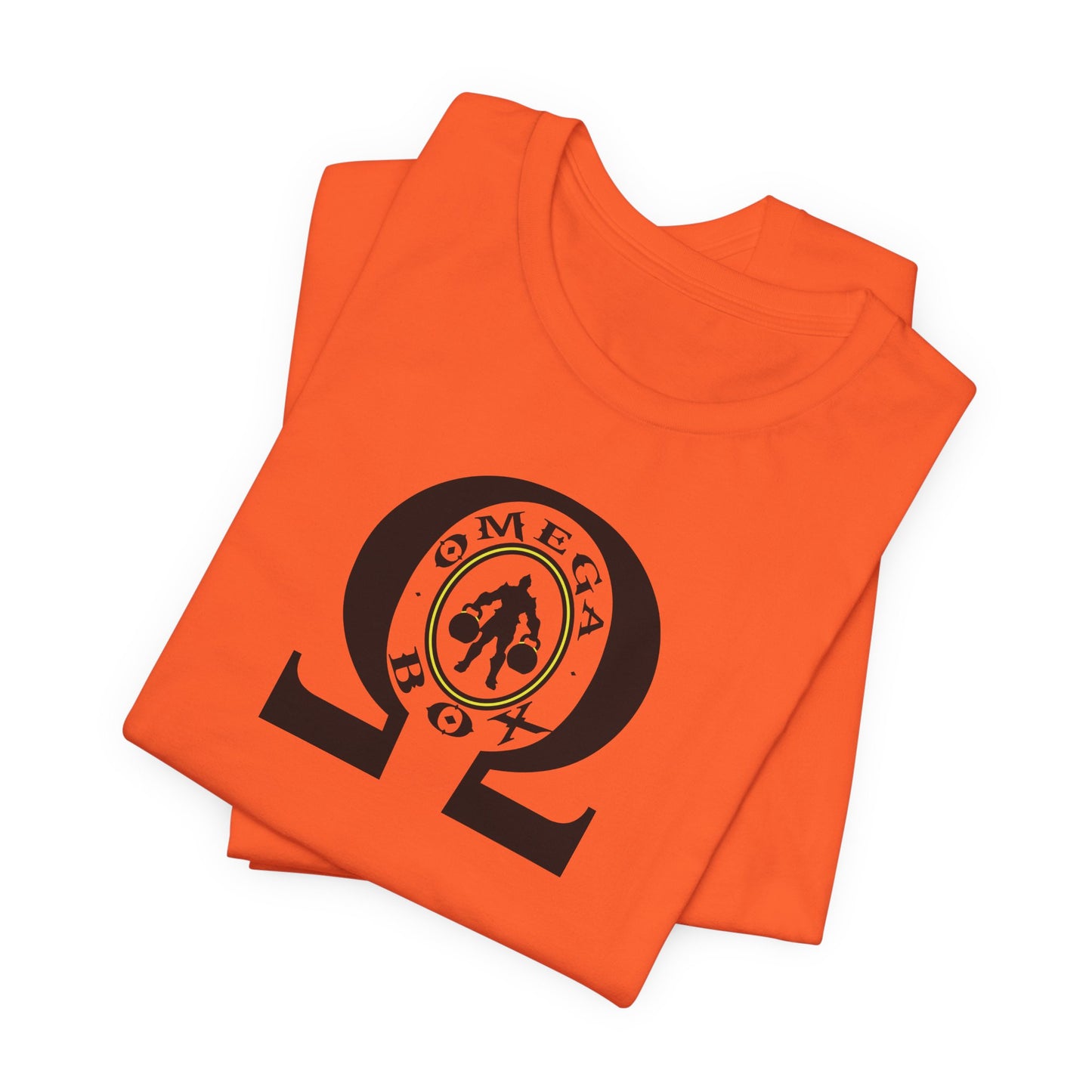 OMEGA BOX. Unisex Jersey Short Sleeve Tee