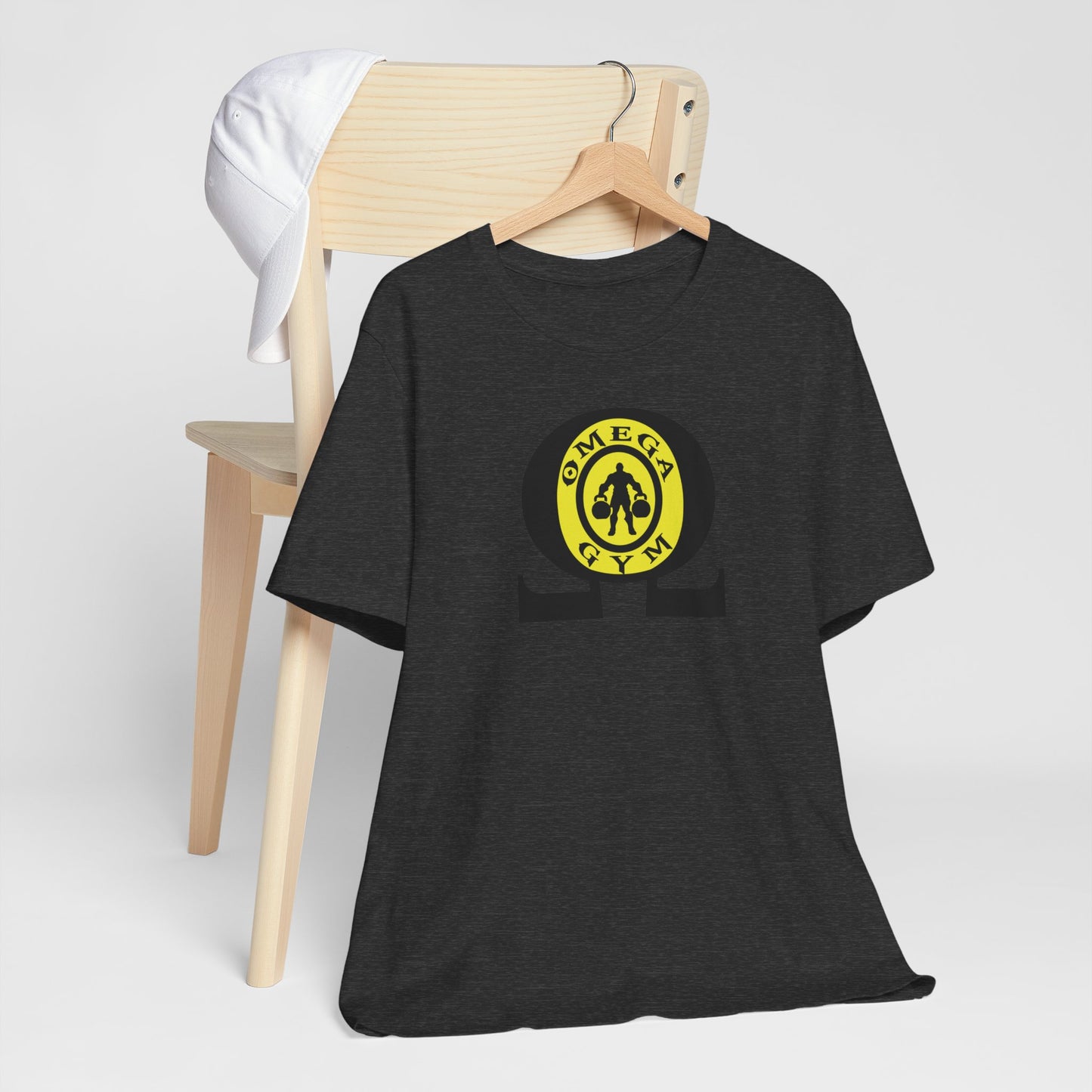 OMEGA GYM. Unisex Jersey Short Sleeve Tee