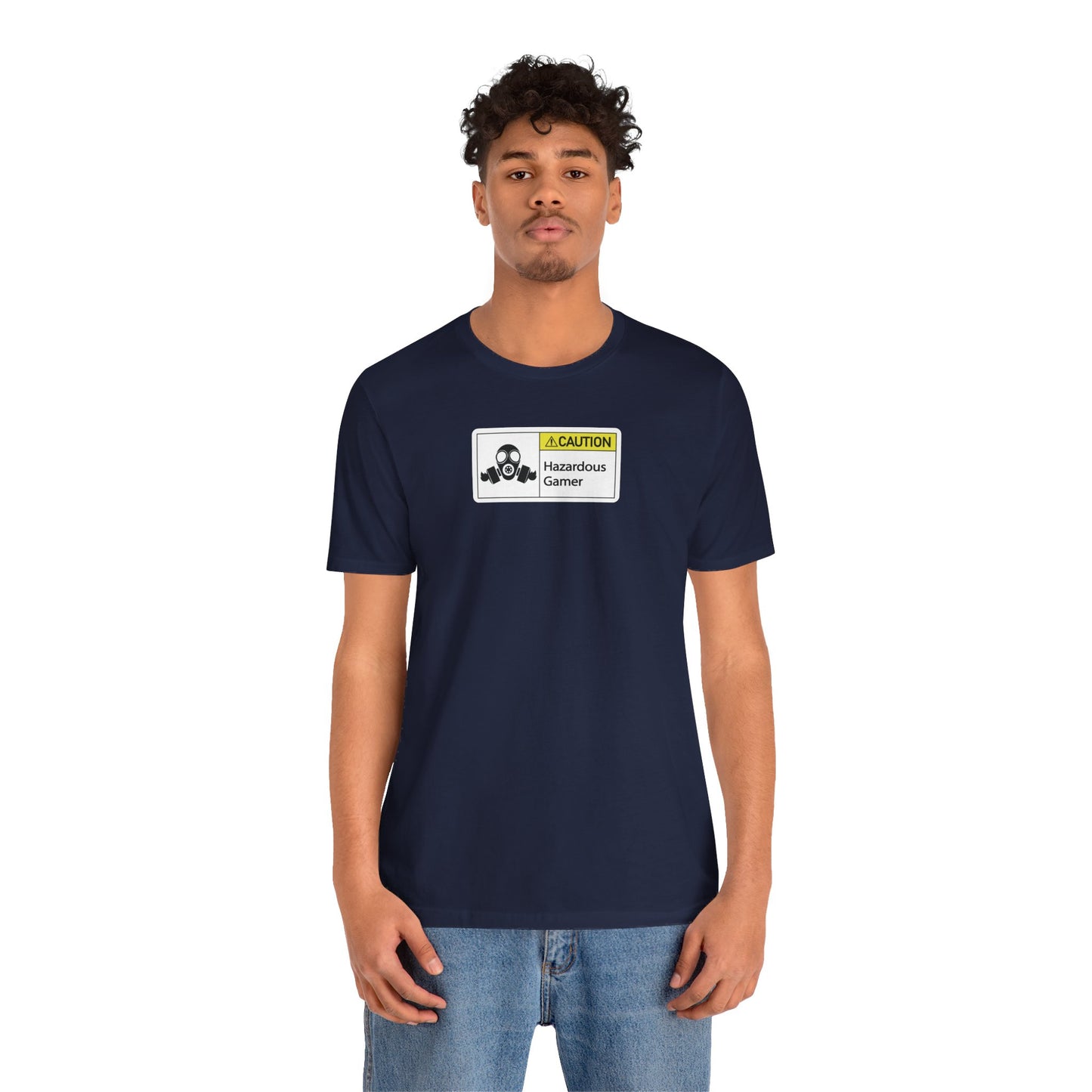HAZARDOUS GAMER. Unisex Jersey Short Sleeve Tee