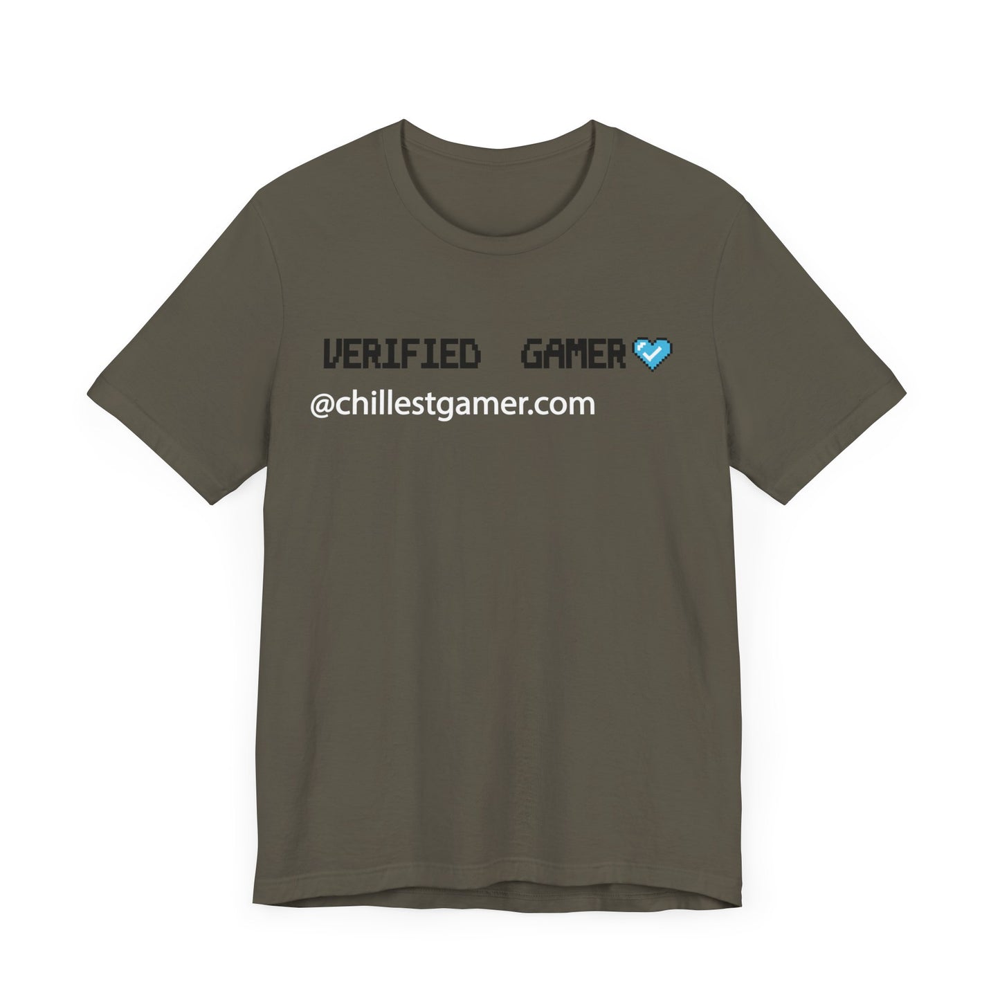 VERIFIED GAMER. Unisex Jersey Short Sleeve Tee