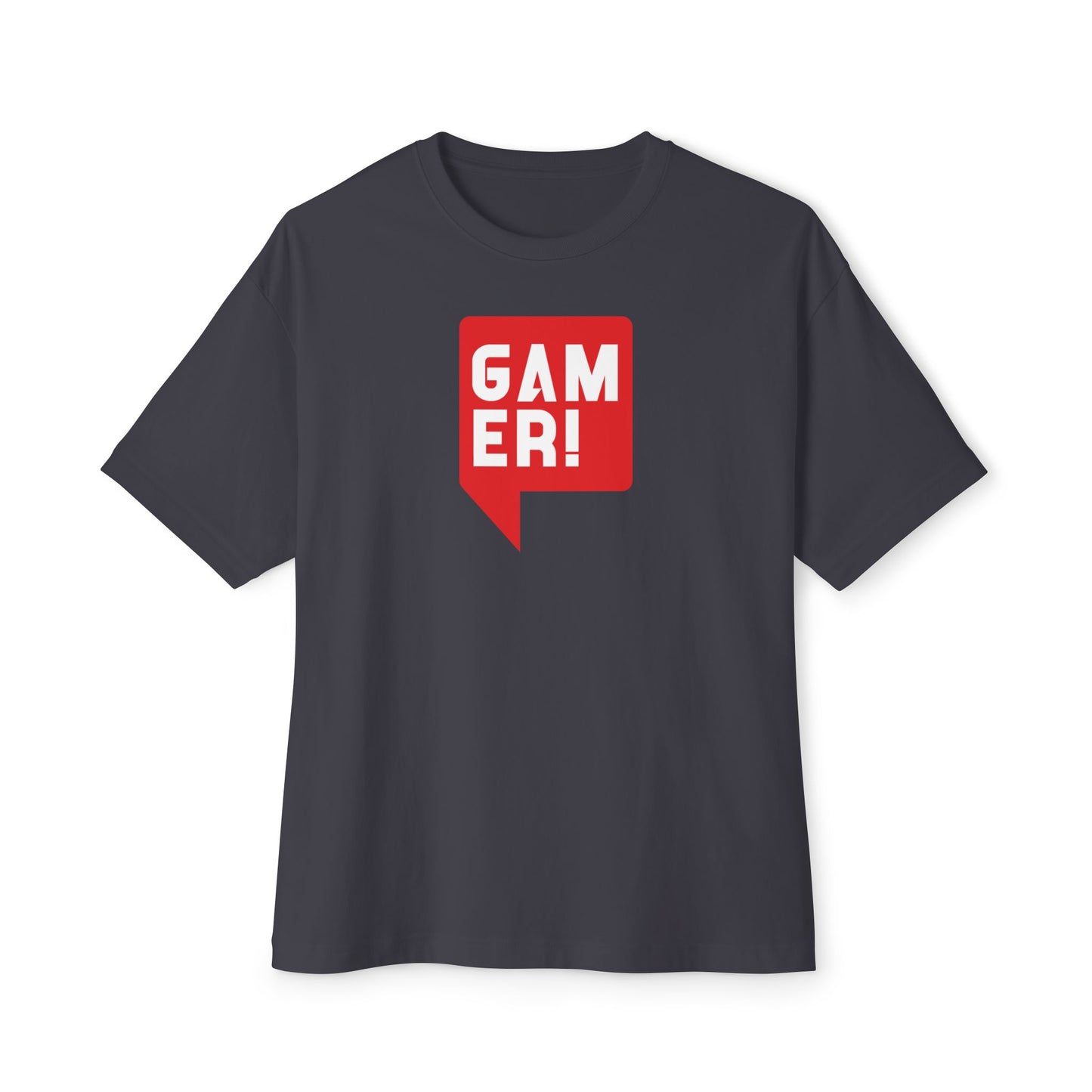MANCO GAMER THOUGHT BUBBLE. Unisex Oversized Boxy Tee