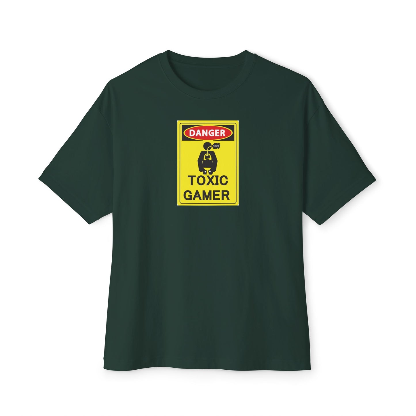 TOXIC GAMER. Unisex Oversized Boxy Tee