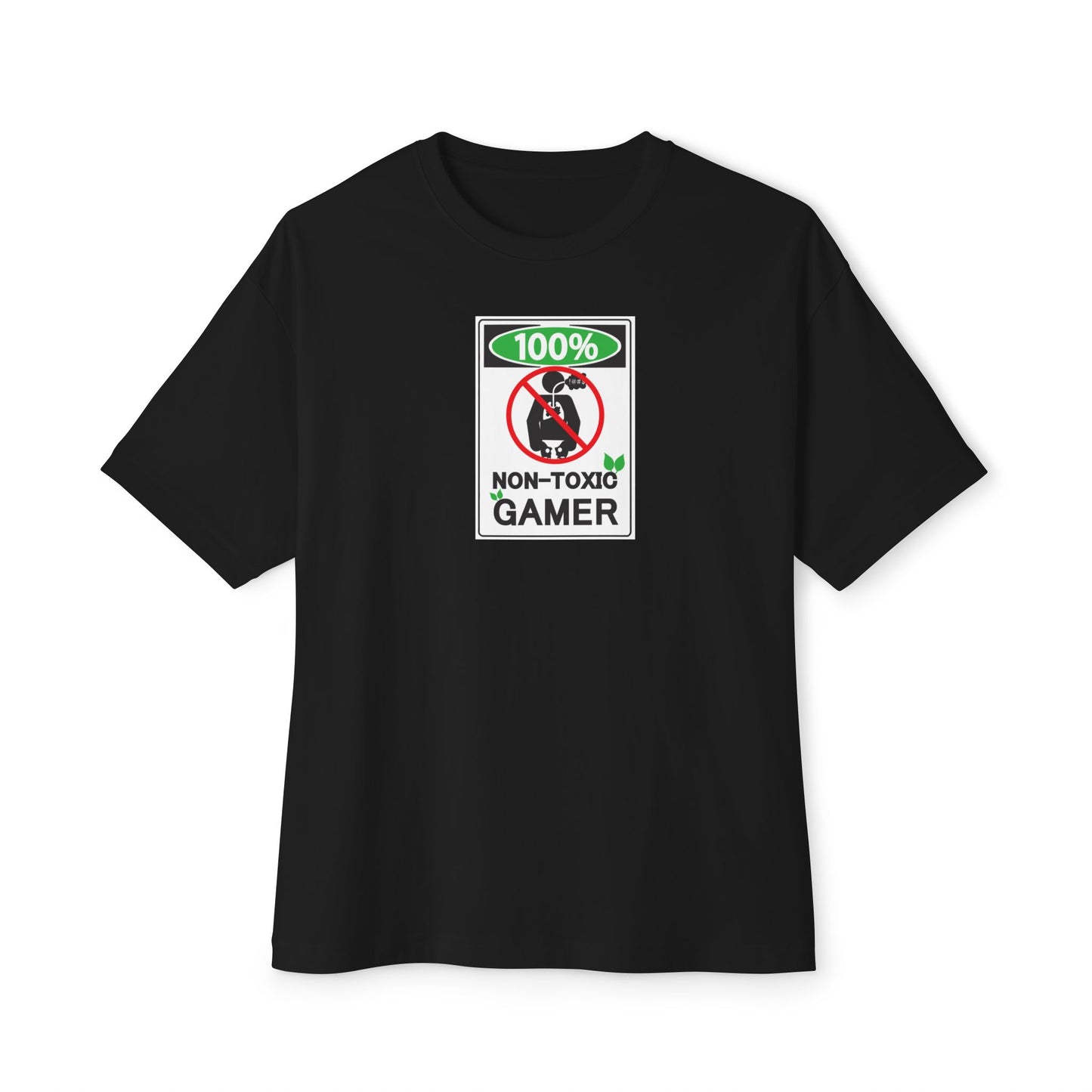 NON-TOXIC GAMER. Unisex Oversized Boxy Tee