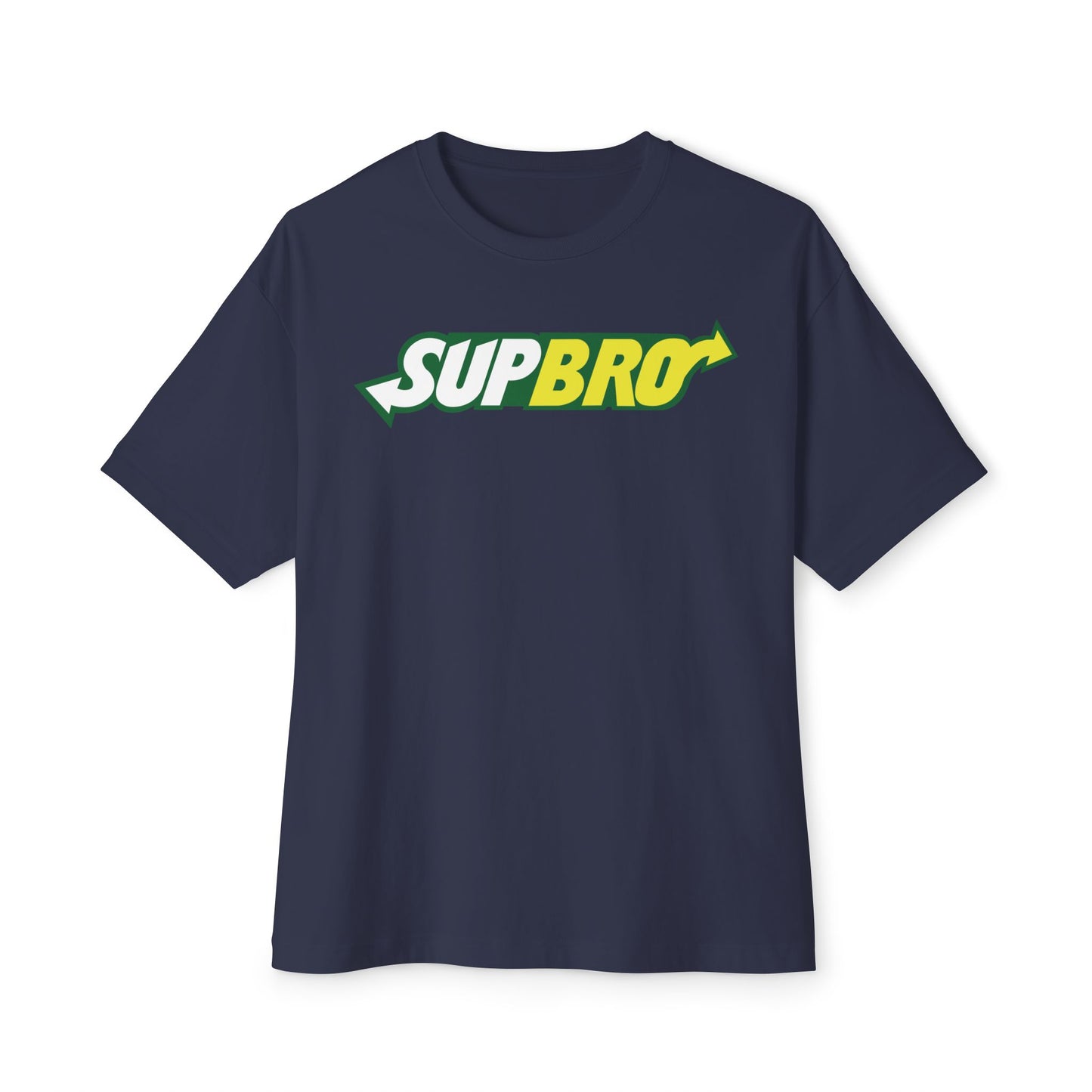SUPBRO. Unisex Oversized Boxy Tee