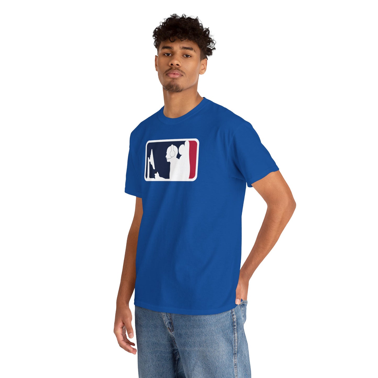 MAJOR LEAGUE GAMER (CONSOLE). Unisex Heavy Cotton Tee