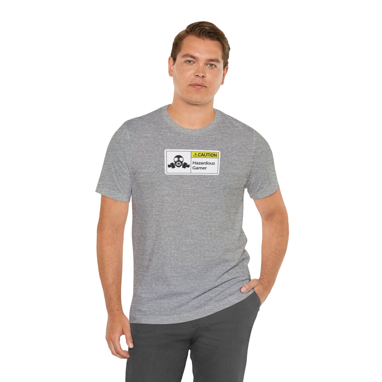 HAZARDOUS GAMER. Unisex Jersey Short Sleeve Tee