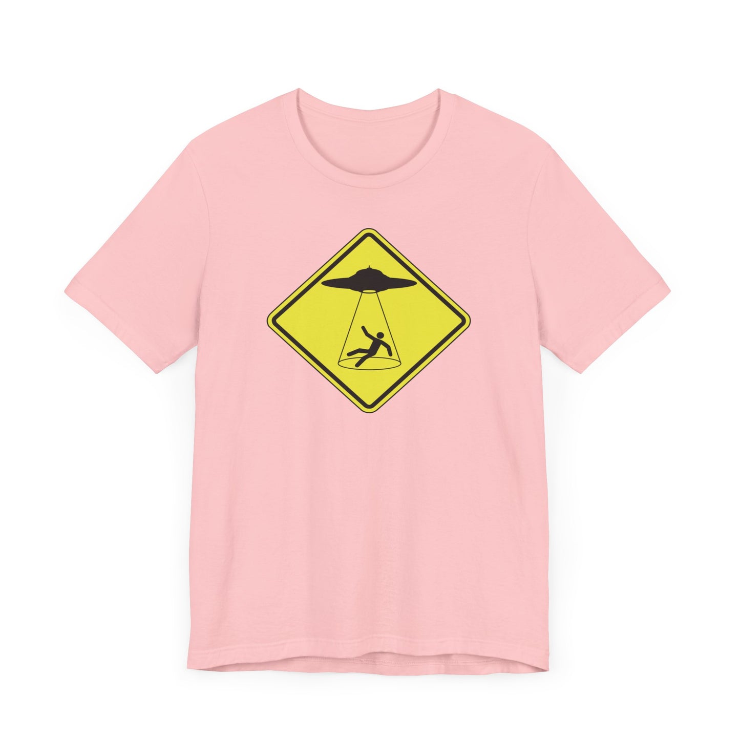 CAUTION UFO! Unisex Jersey Short Sleeve Tee