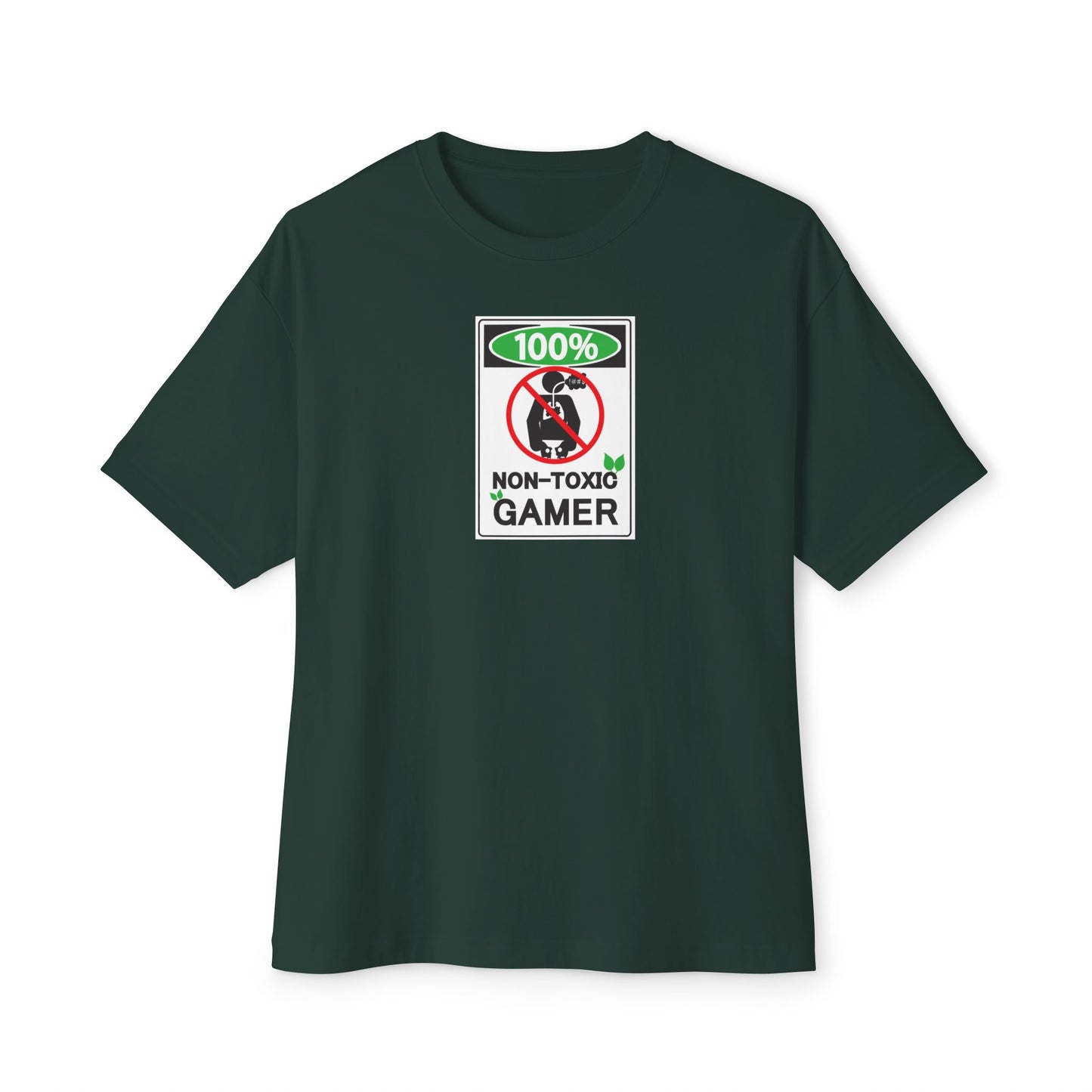 NON-TOXIC GAMER. Unisex Oversized Boxy Tee