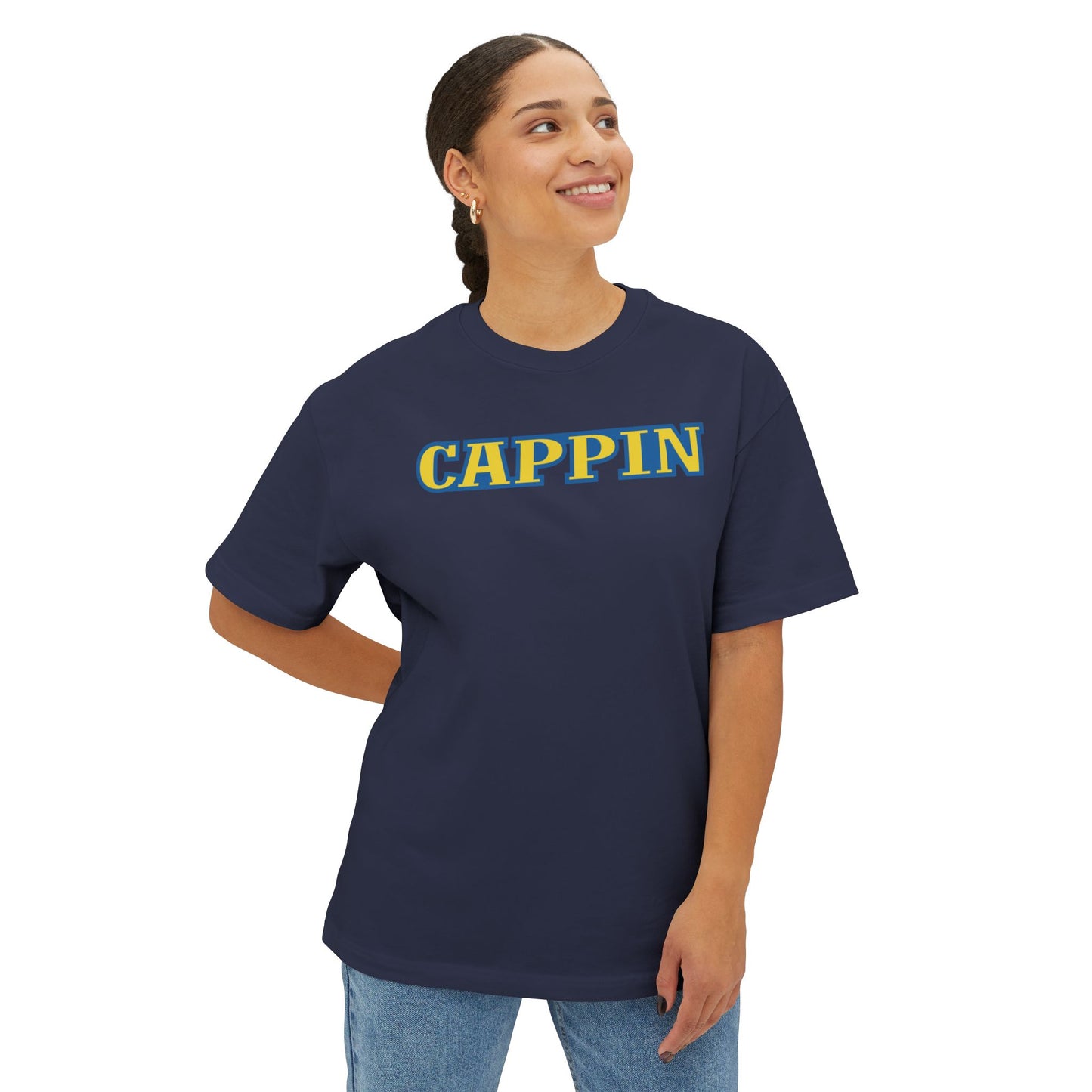 CAPPIN. Unisex Oversized Boxy Tee