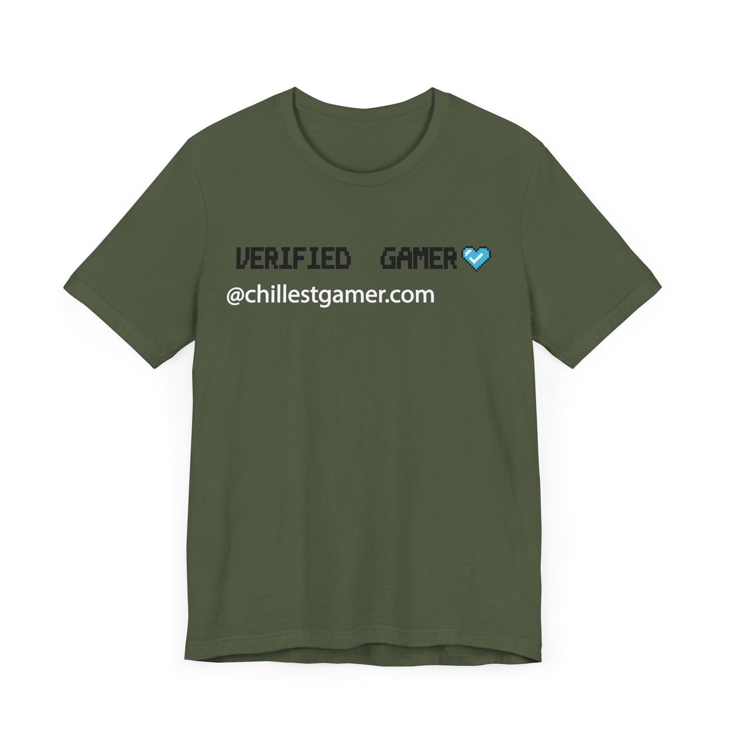 VERIFIED GAMER. Unisex Jersey Short Sleeve Tee