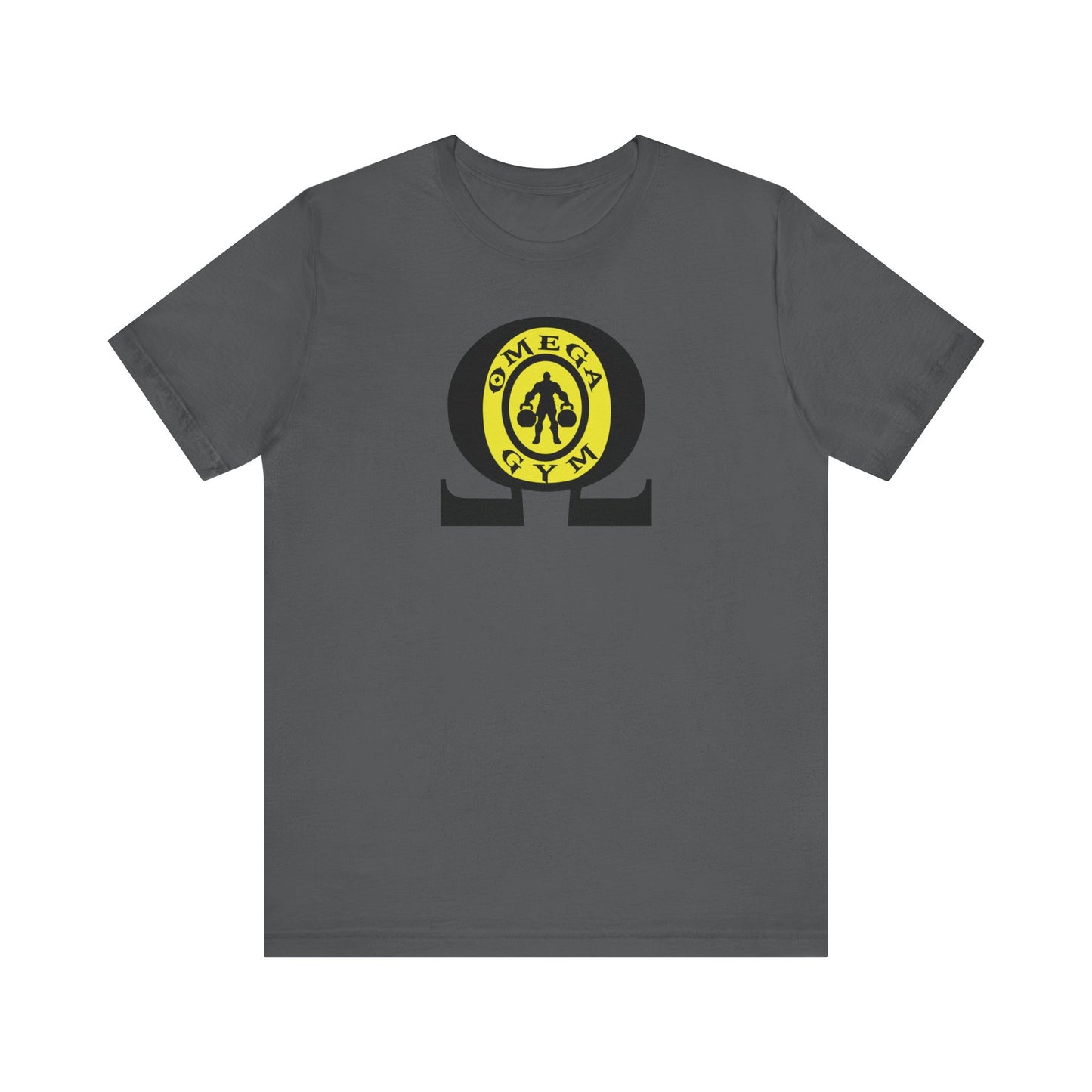 OMEGA GYM. Unisex Jersey Short Sleeve Tee