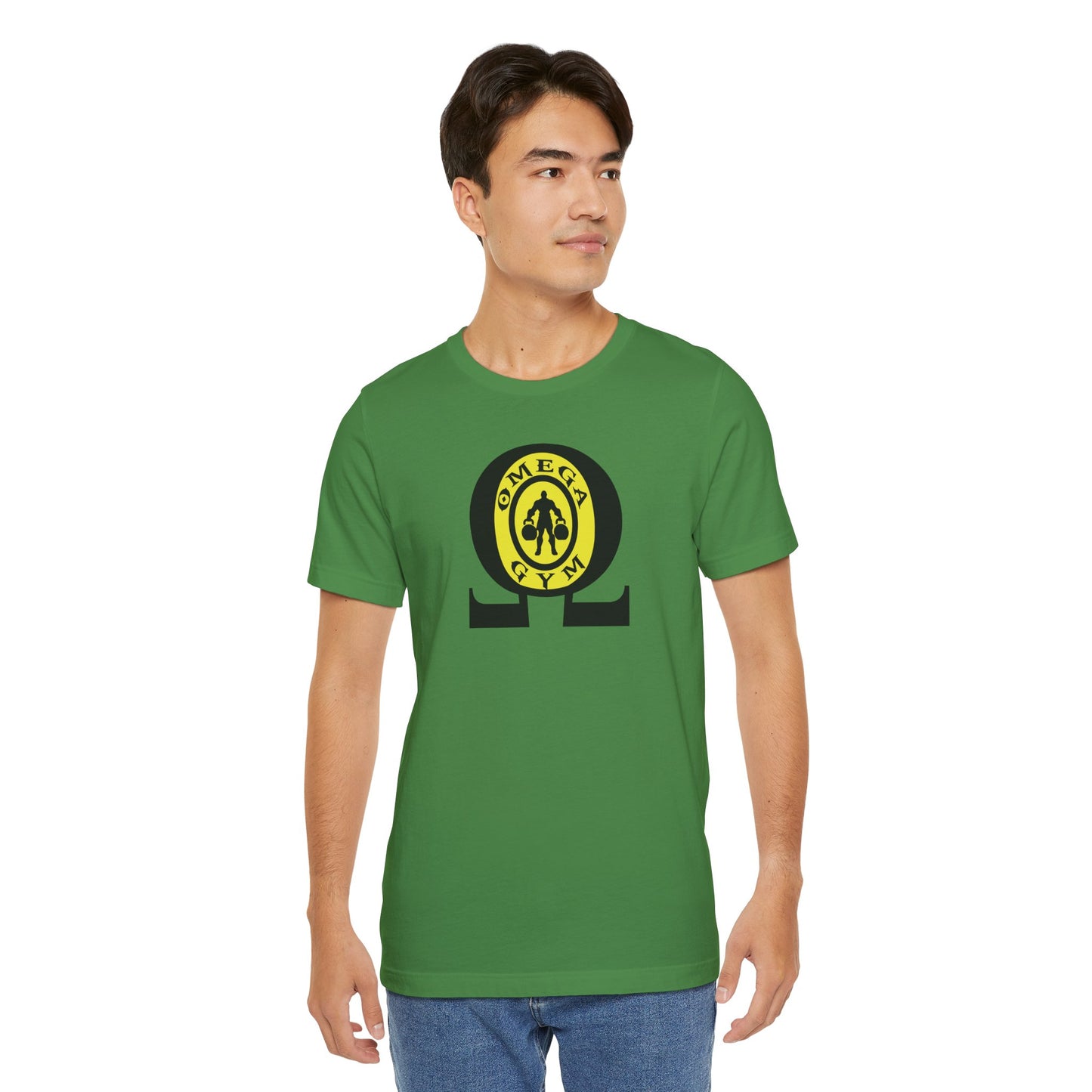 OMEGA GYM. Unisex Jersey Short Sleeve Tee