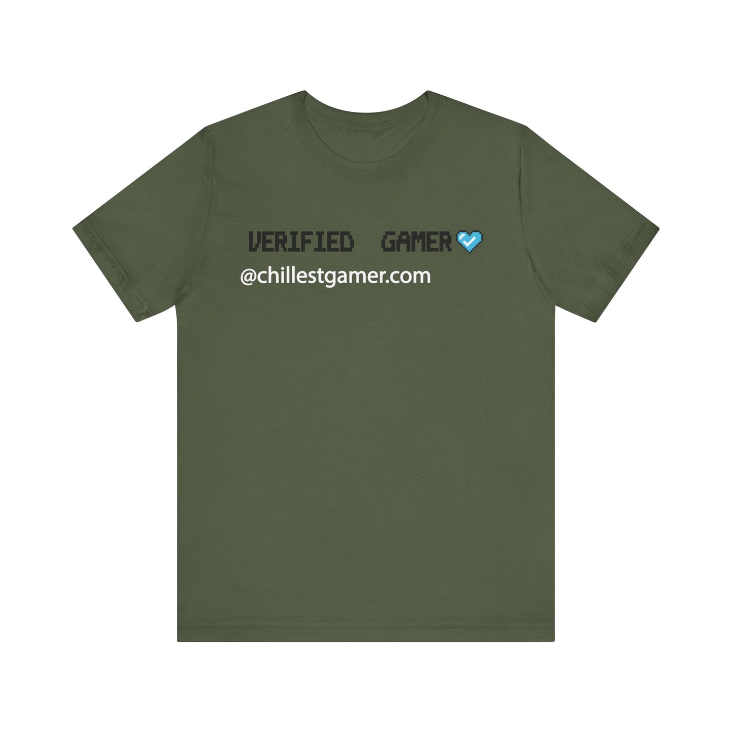 VERIFIED GAMER. Unisex Jersey Short Sleeve Tee