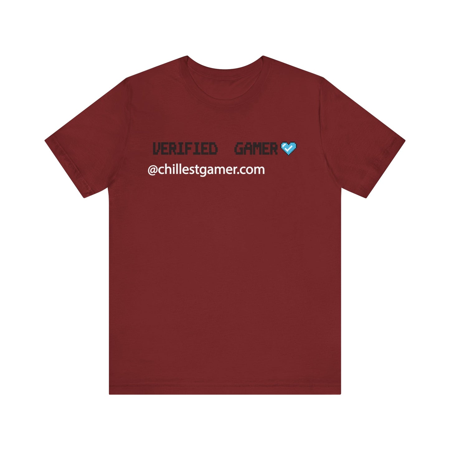 VERIFIED GAMER. Unisex Jersey Short Sleeve Tee