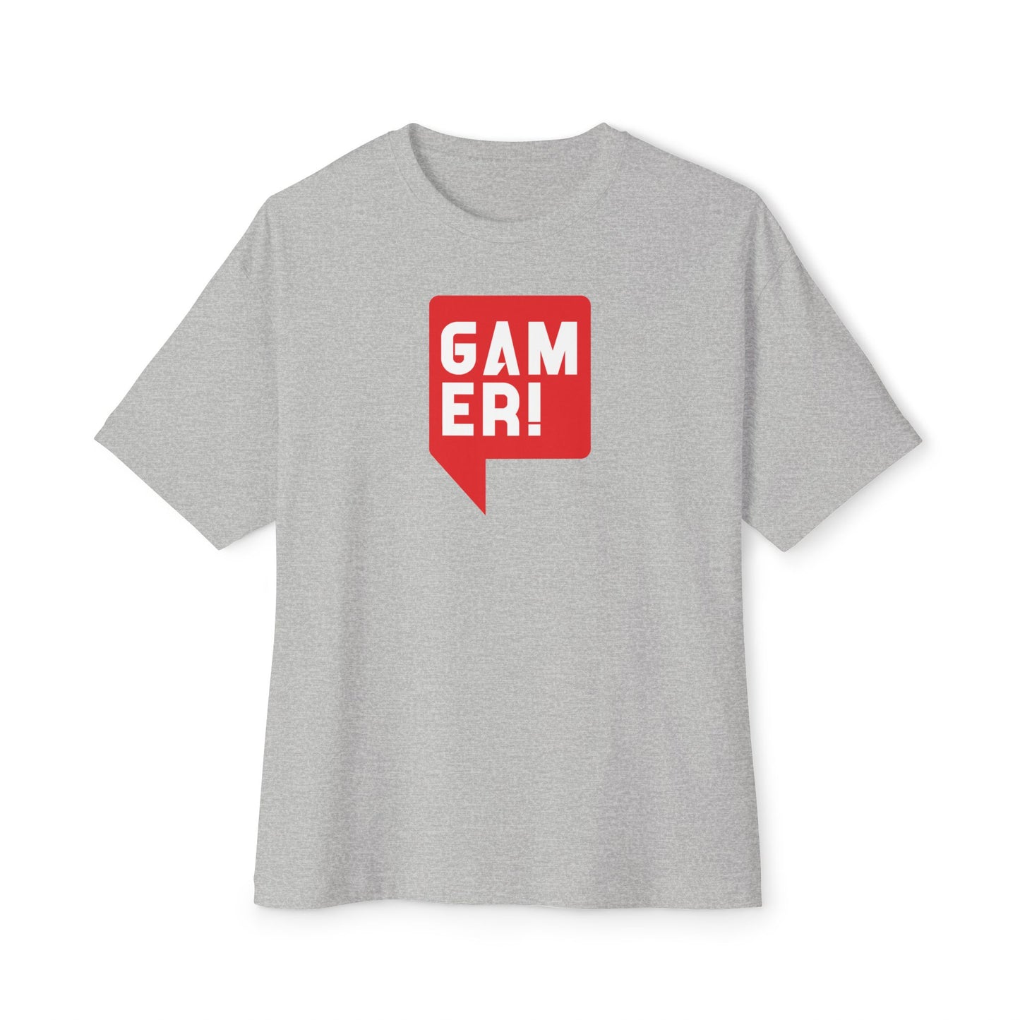 MANCO GAMER THOUGHT BUBBLE. Unisex Oversized Boxy Tee