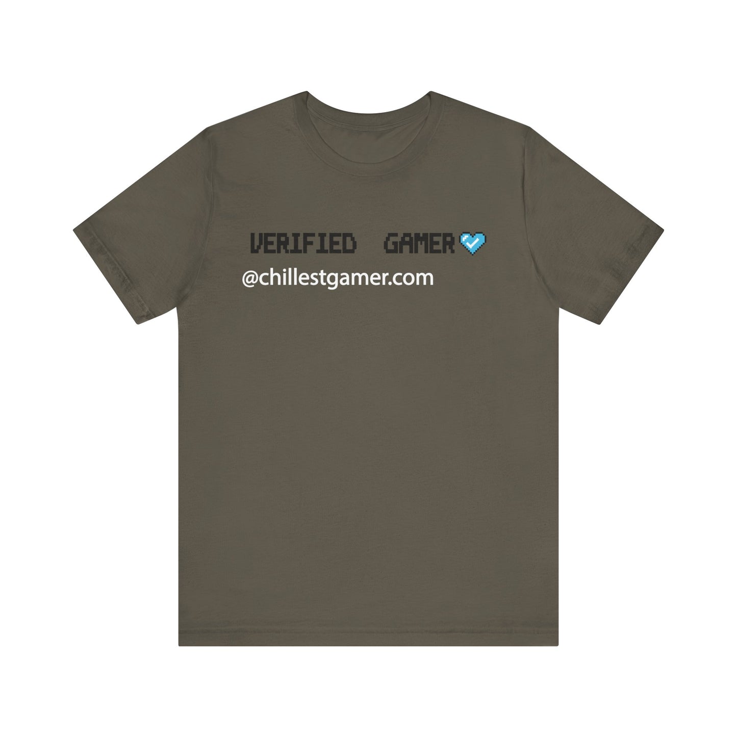 VERIFIED GAMER. Unisex Jersey Short Sleeve Tee