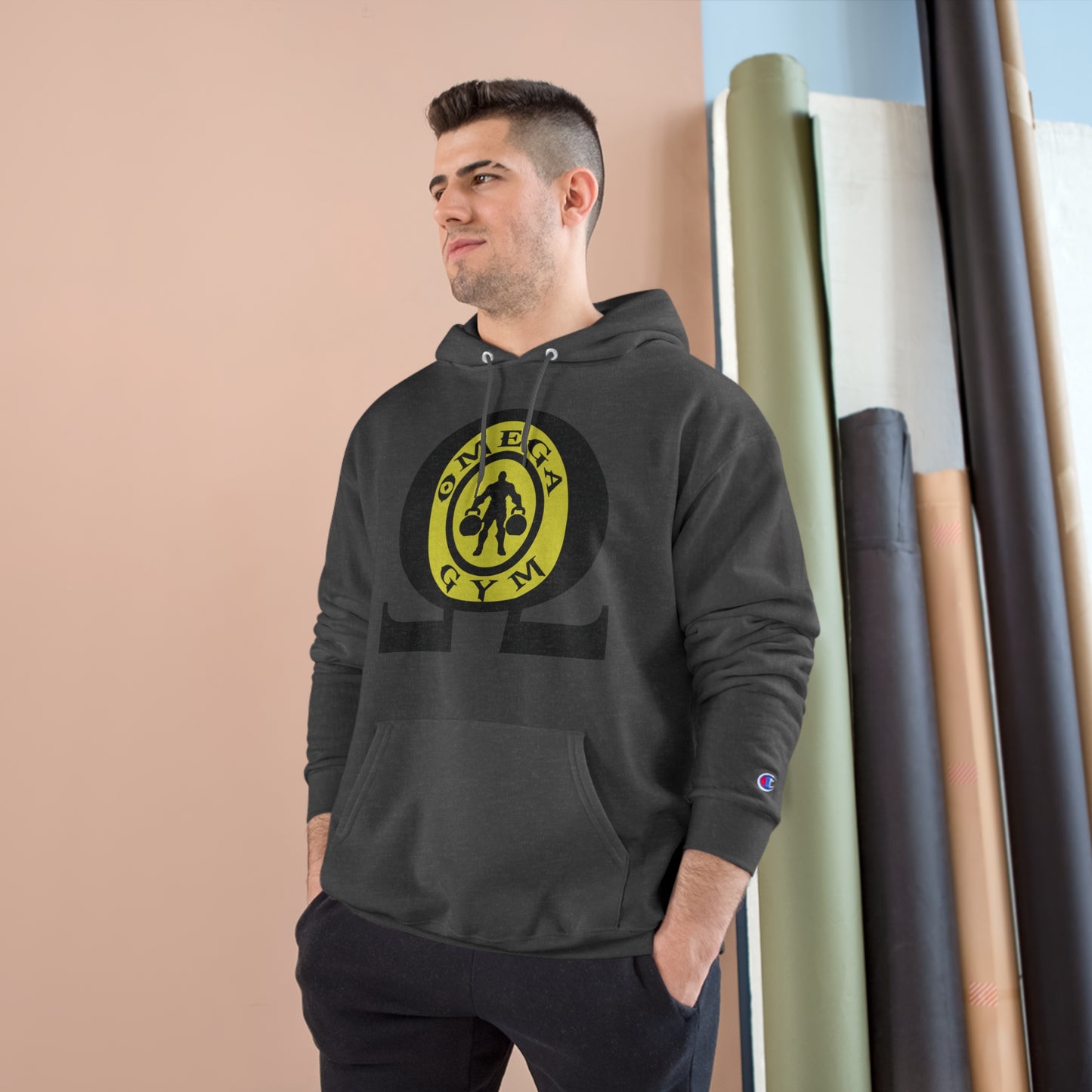 OMEGA GYM. Champion Hoodie