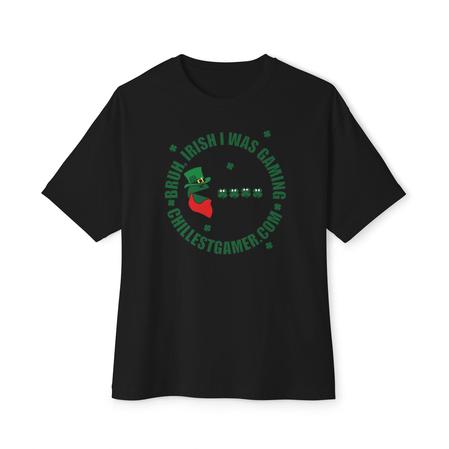 LUCKY GAMER V2. Unisex Oversized Boxy Tee