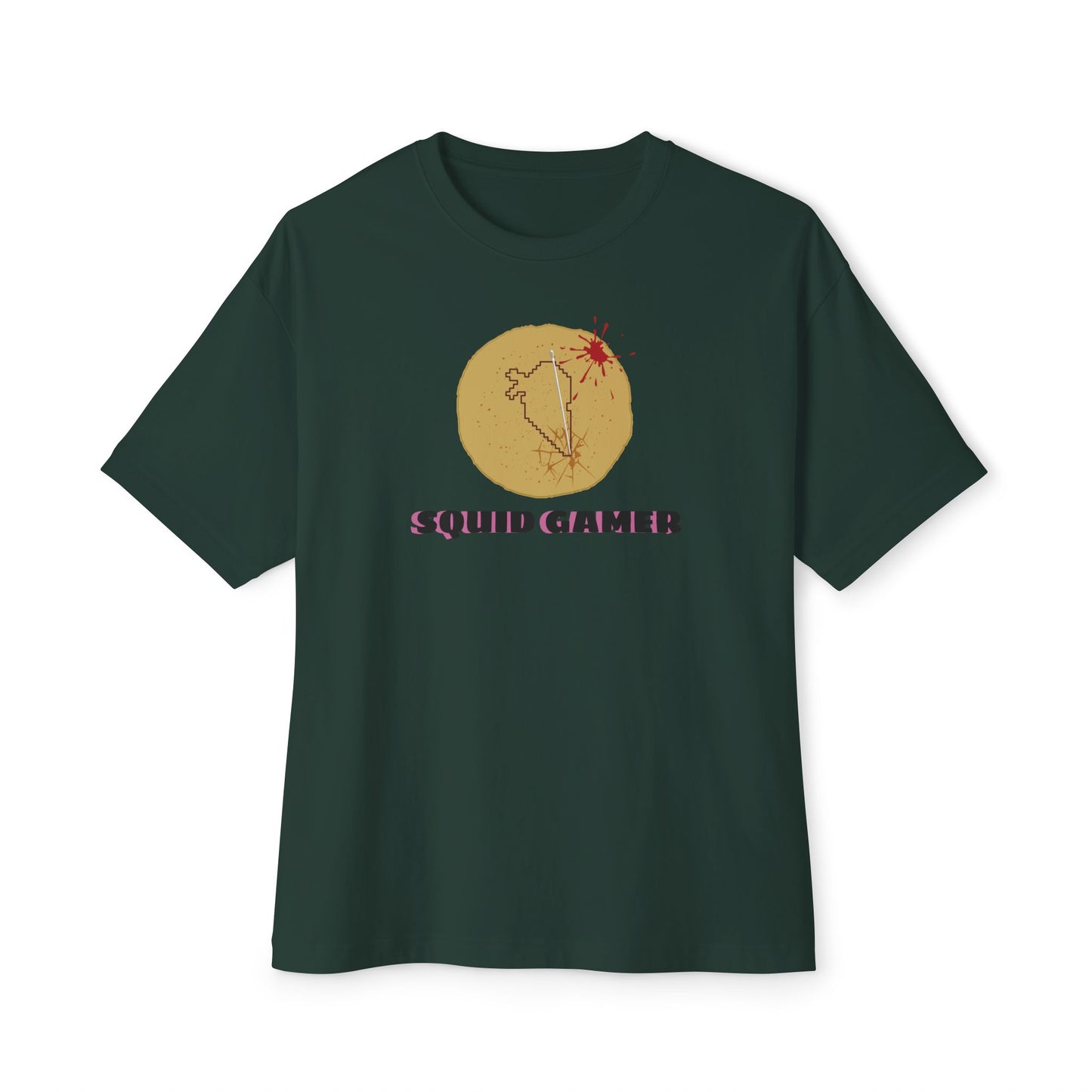 SQUID GAMER. Unisex Oversized Boxy Tee