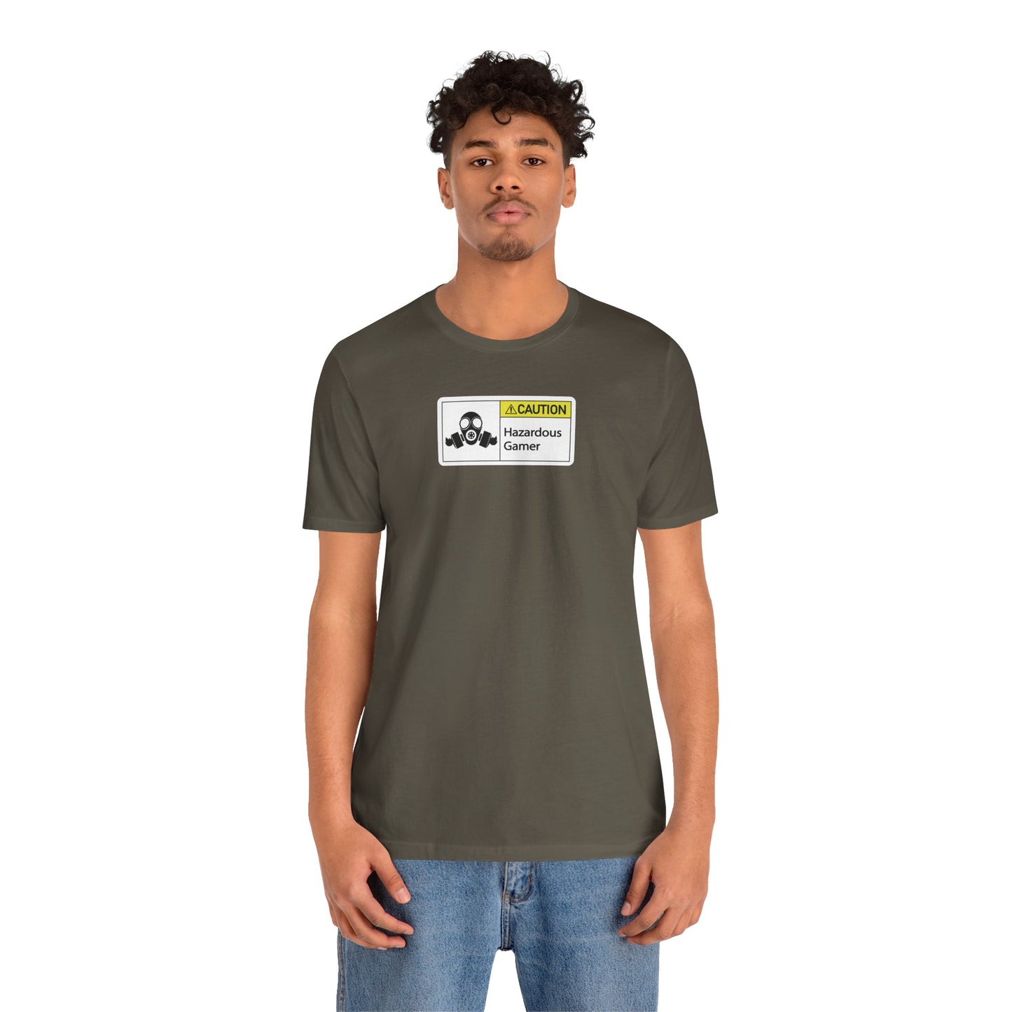 HAZARDOUS GAMER. Unisex Jersey Short Sleeve Tee