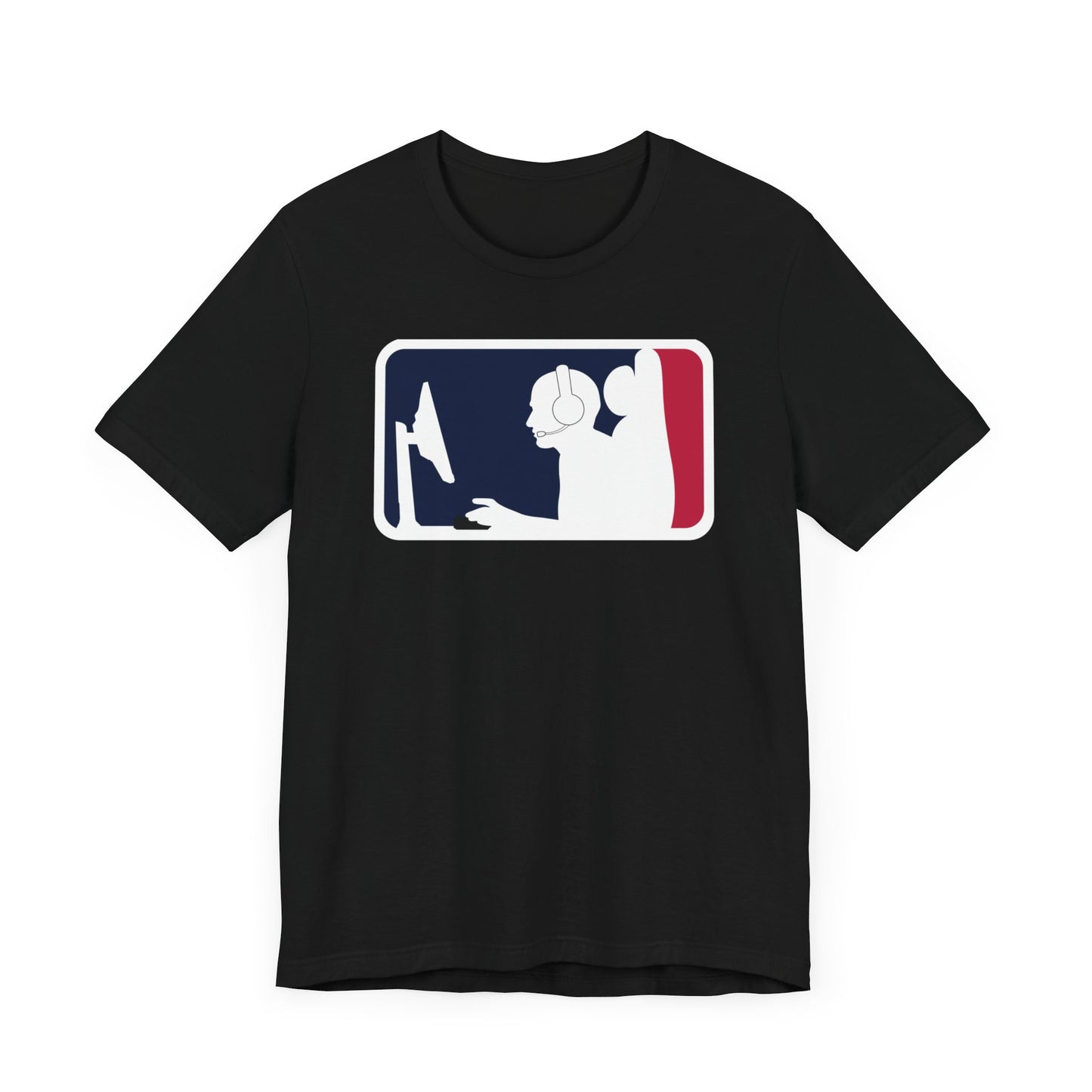 MAJOR LEAGUE GAMER (PC). Unisex Jersey Short Sleeve Tee