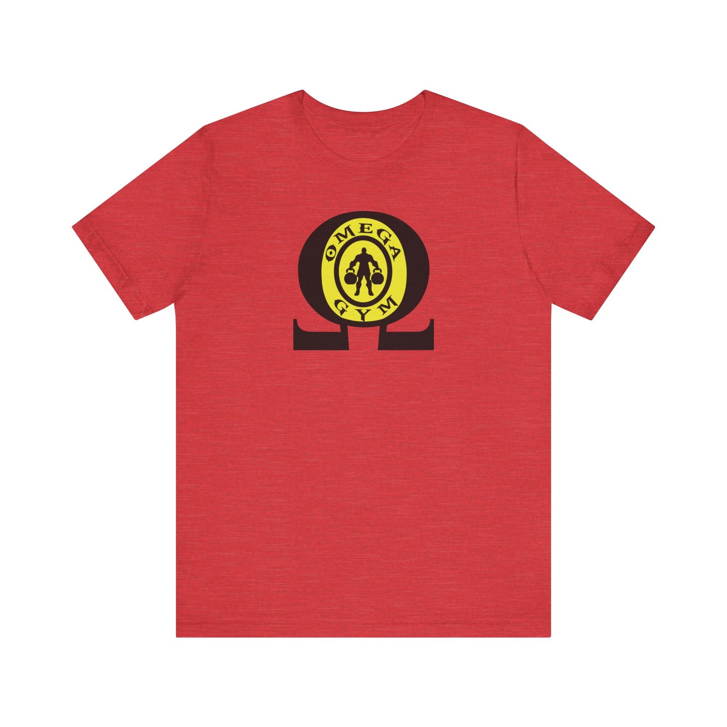 OMEGA GYM. Unisex Jersey Short Sleeve Tee