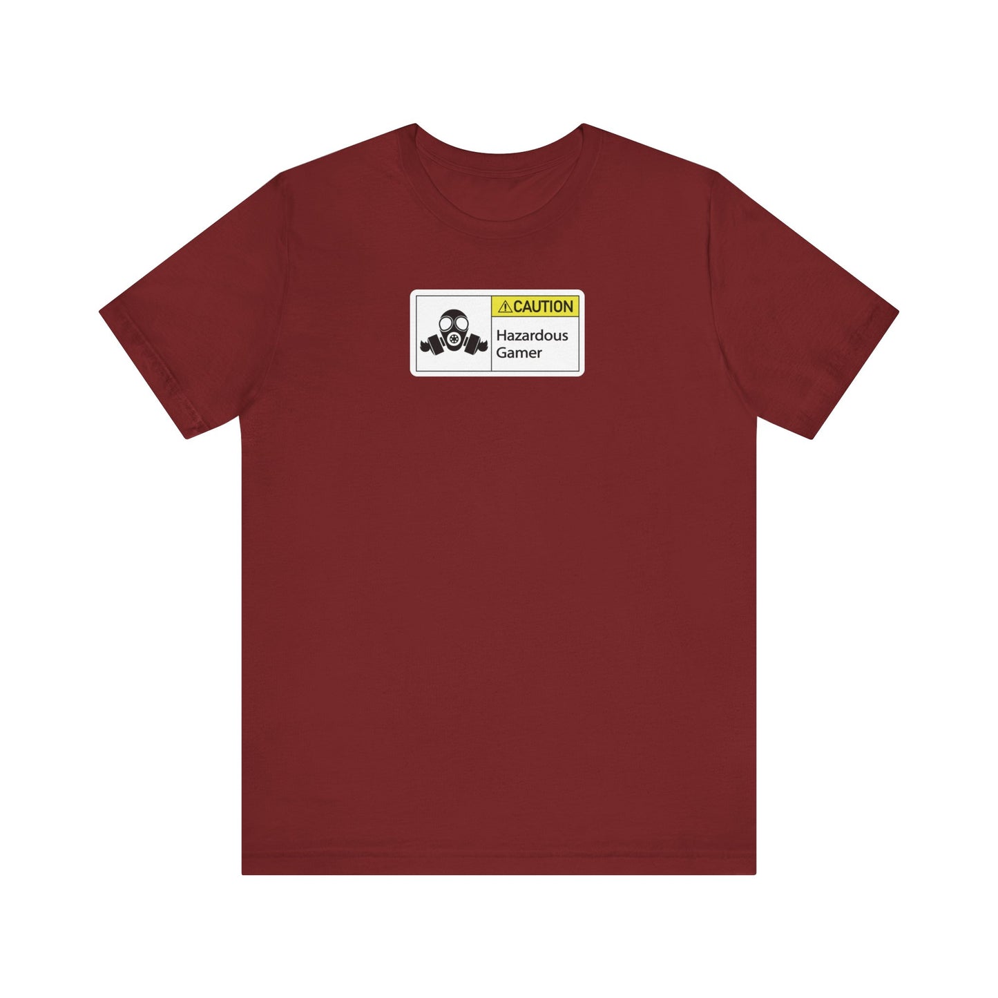 HAZARDOUS GAMER. Unisex Jersey Short Sleeve Tee