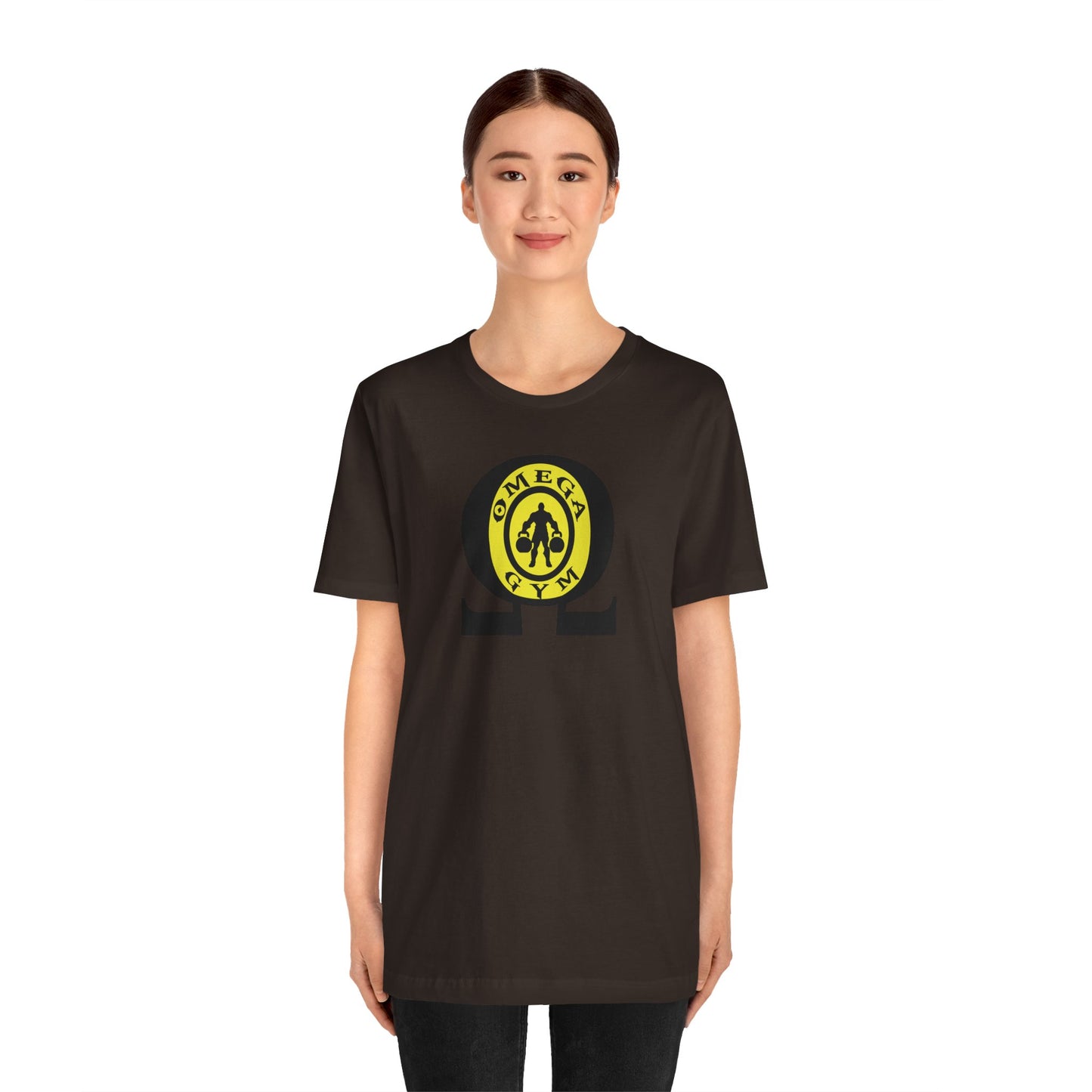 OMEGA GYM. Unisex Jersey Short Sleeve Tee