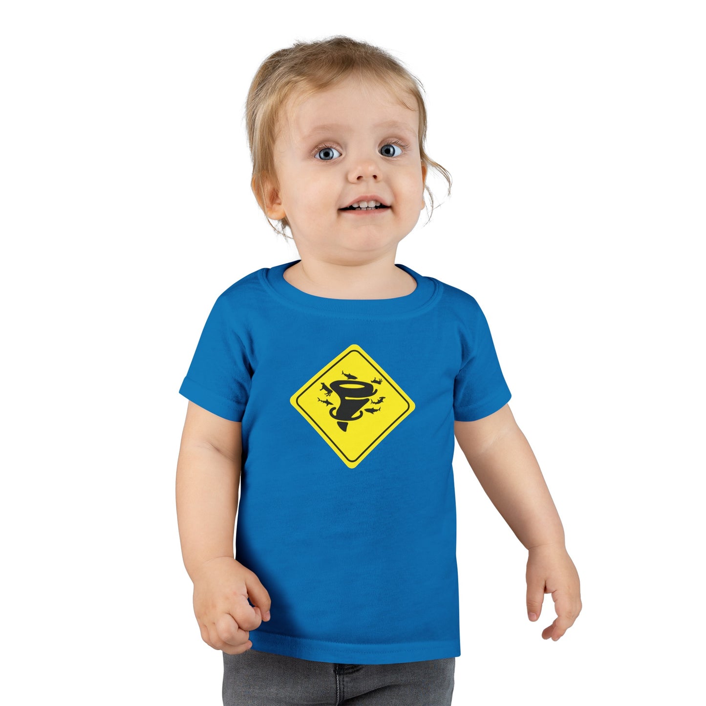 COW SHARK TORNADO. Toddler T-shirt