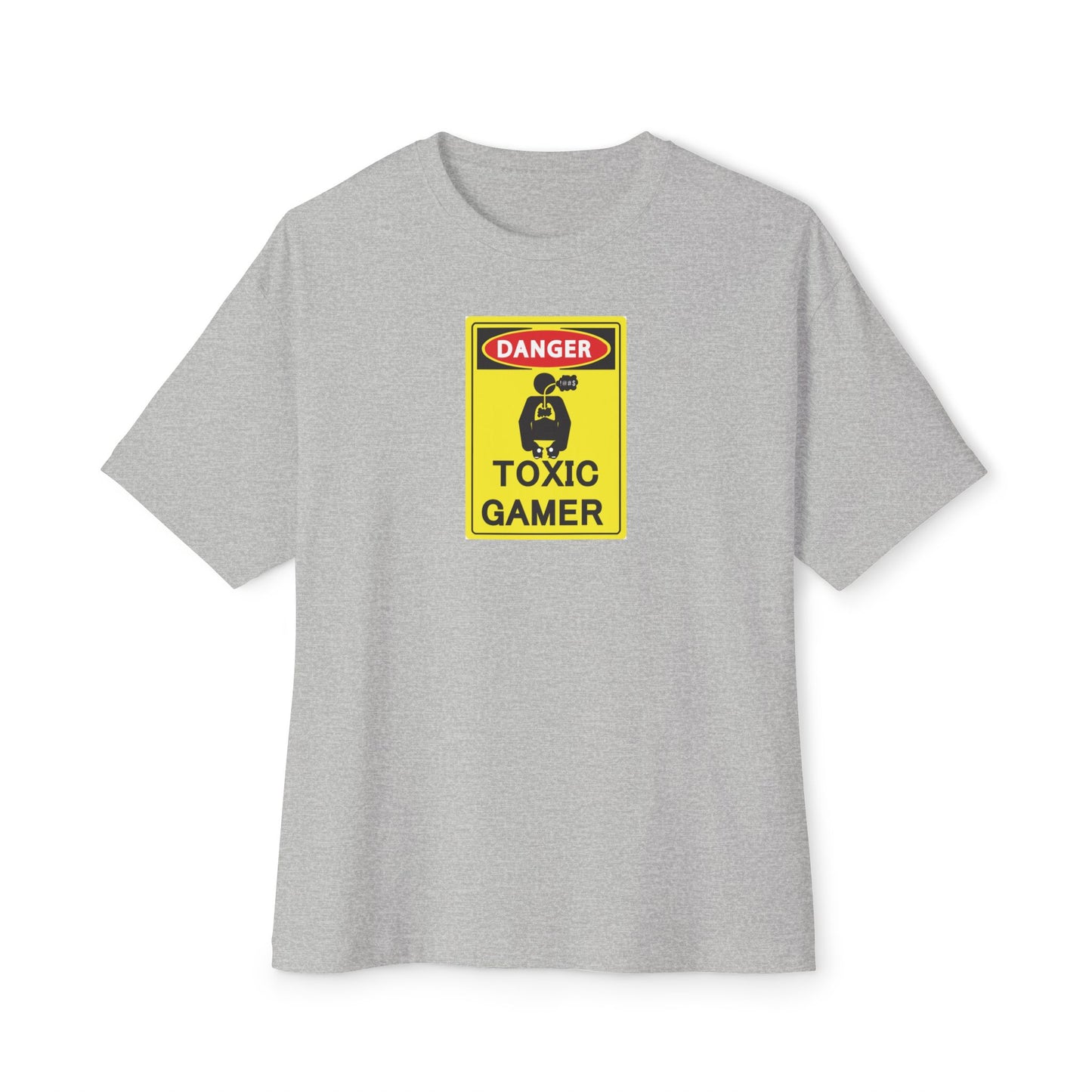 TOXIC GAMER. Unisex Oversized Boxy Tee