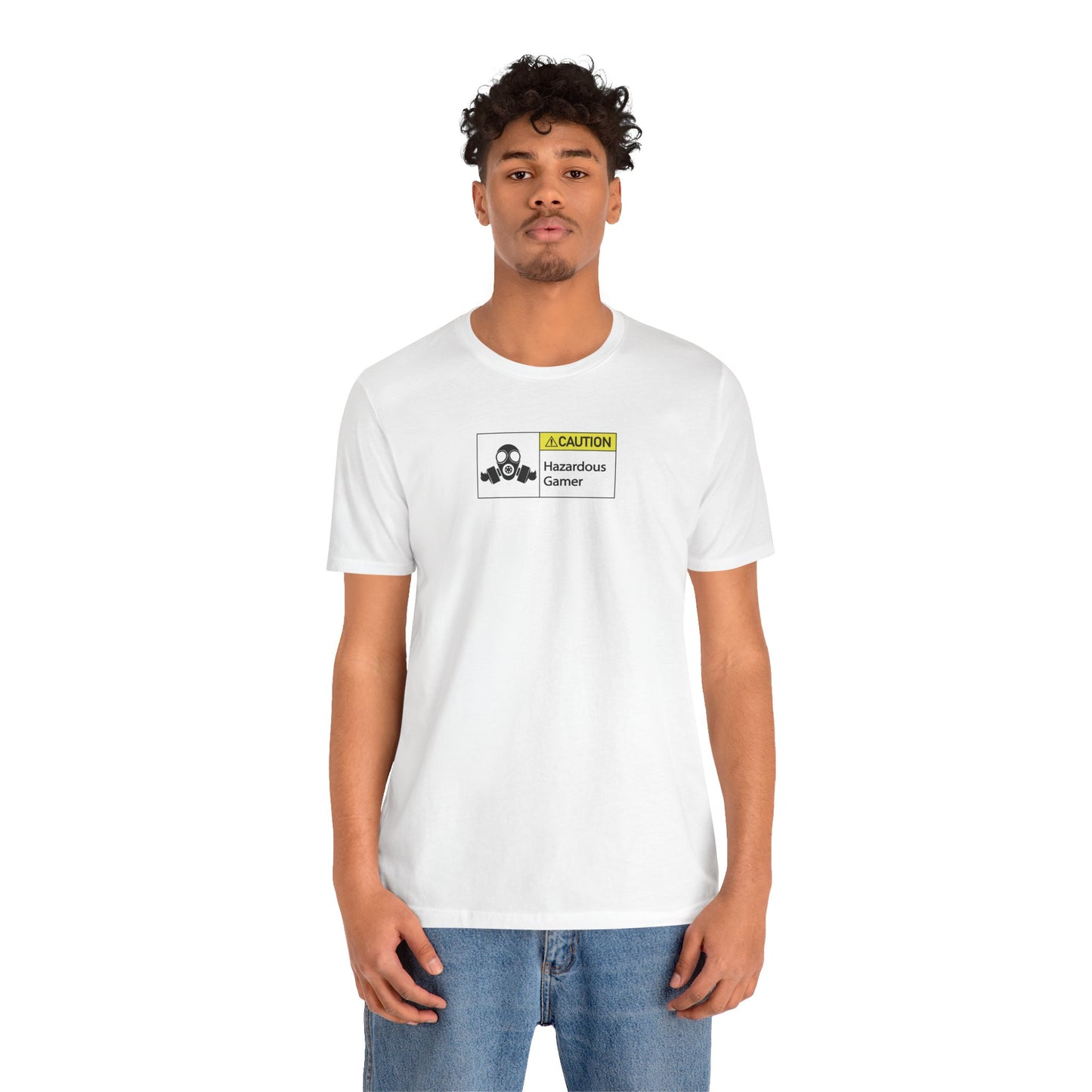 HAZARDOUS GAMER. Unisex Jersey Short Sleeve Tee