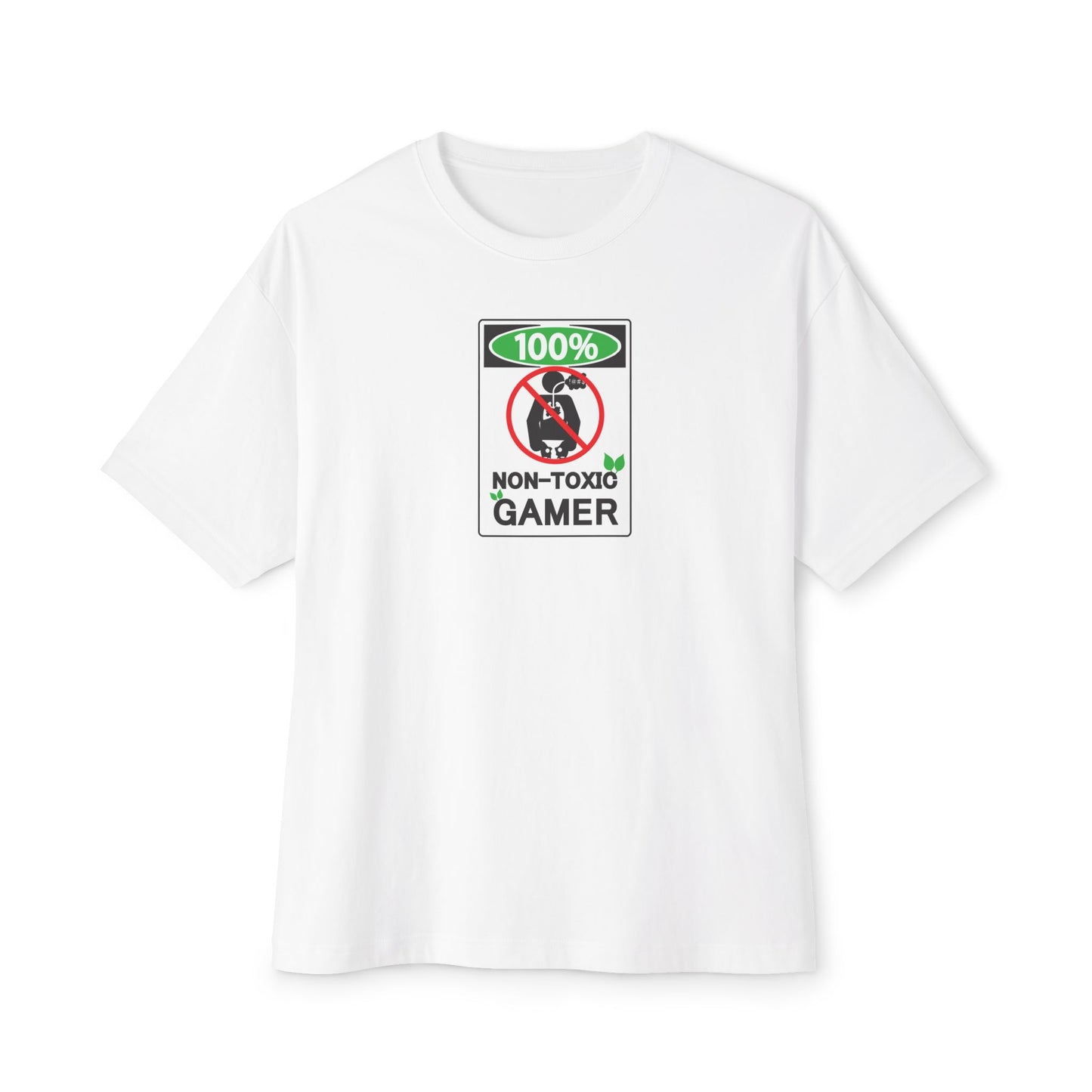 NON-TOXIC GAMER. Unisex Oversized Boxy Tee