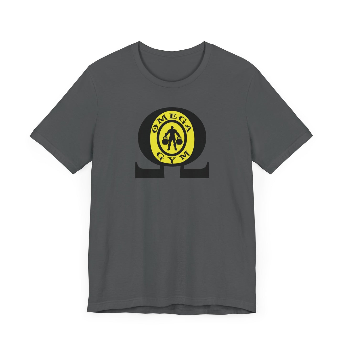 OMEGA GYM. Unisex Jersey Short Sleeve Tee