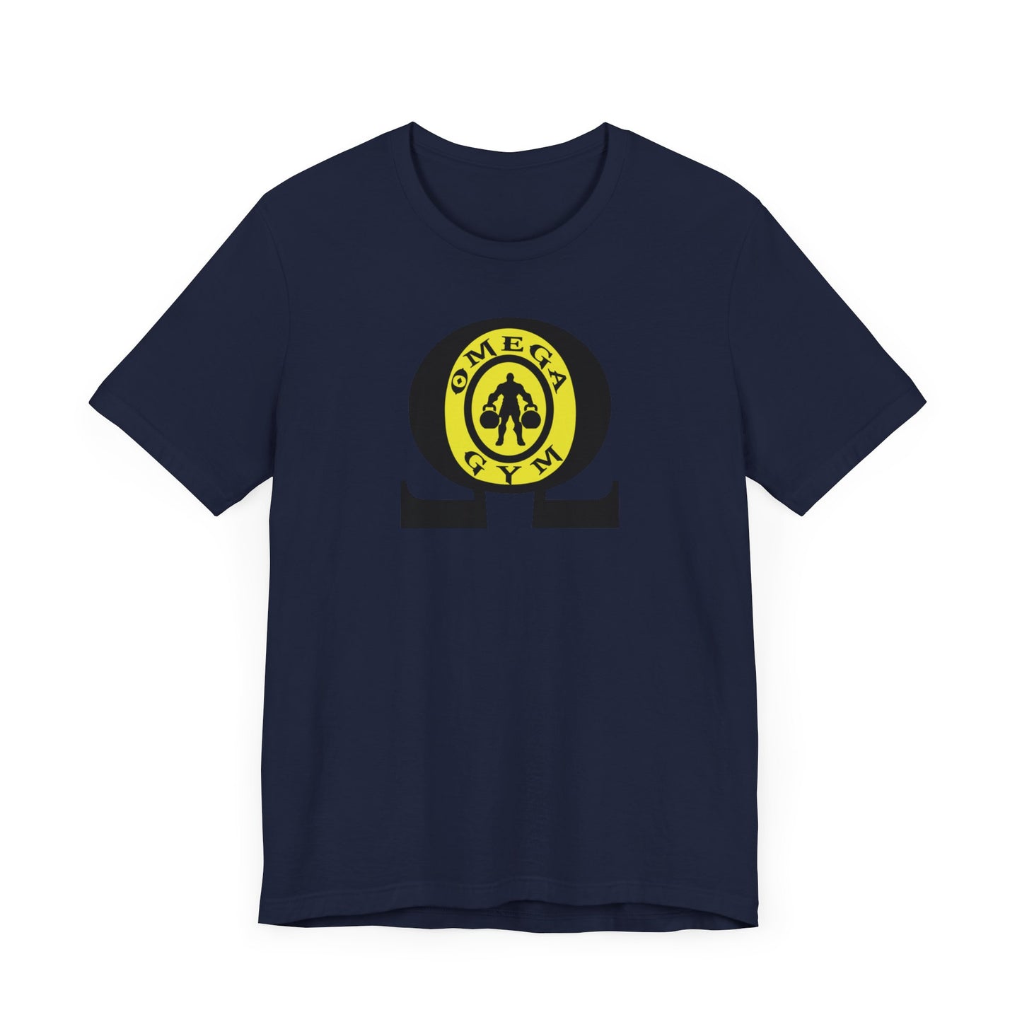 OMEGA GYM. Unisex Jersey Short Sleeve Tee