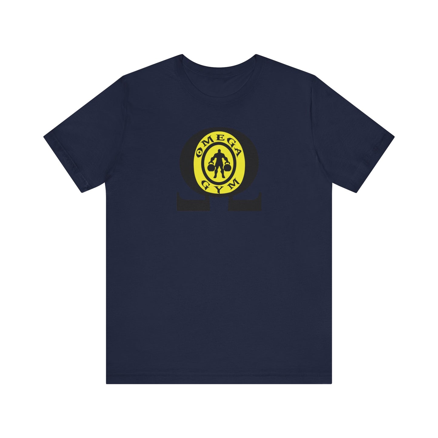 OMEGA GYM. Unisex Jersey Short Sleeve Tee