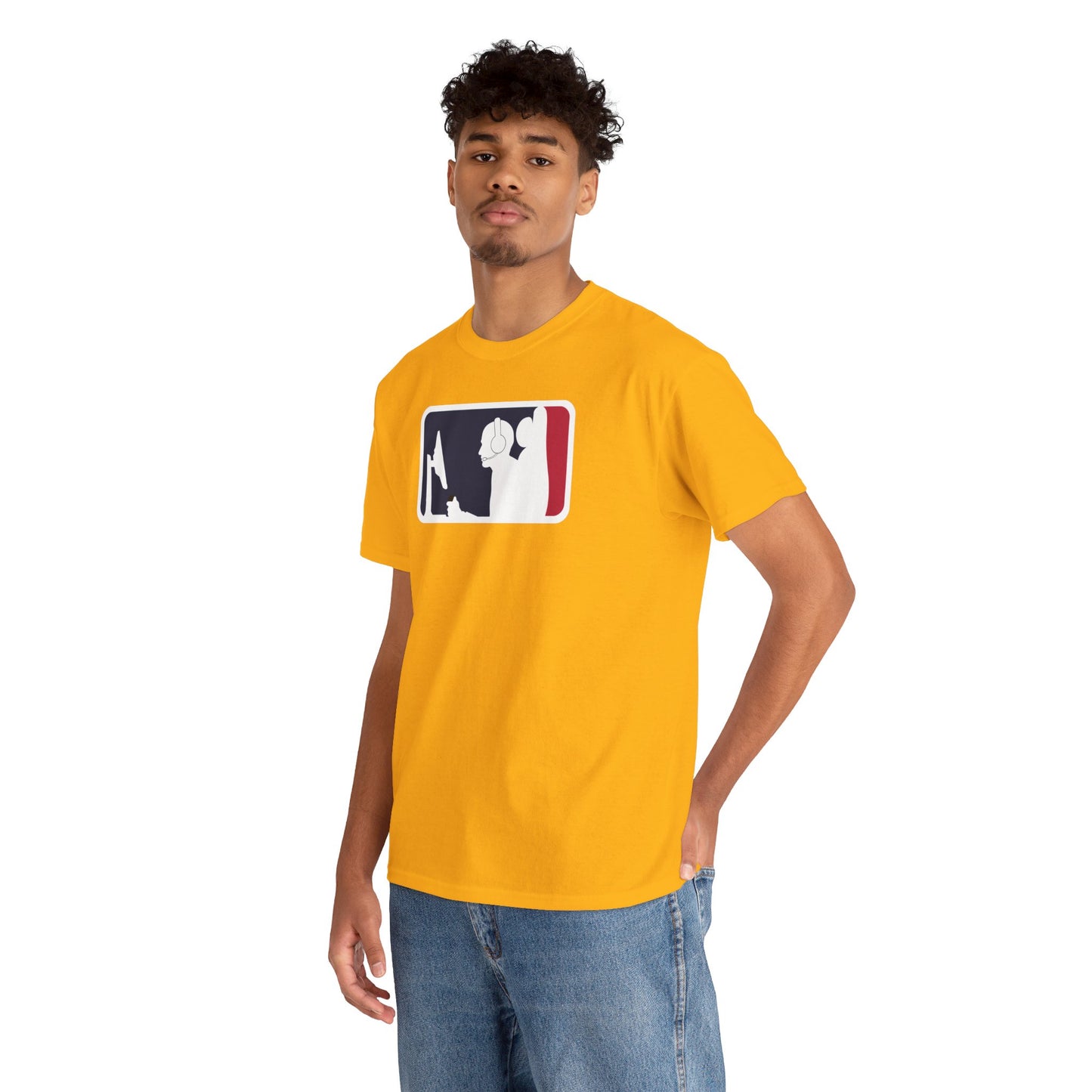 MAJOR LEAGUE GAMER (CONSOLE). Unisex Heavy Cotton Tee