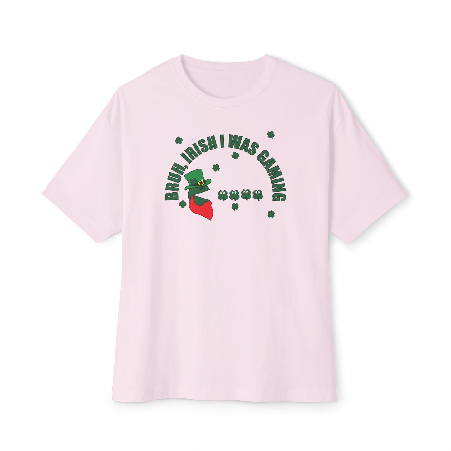 LUCKY GAMER. Unisex Oversized Boxy Tee