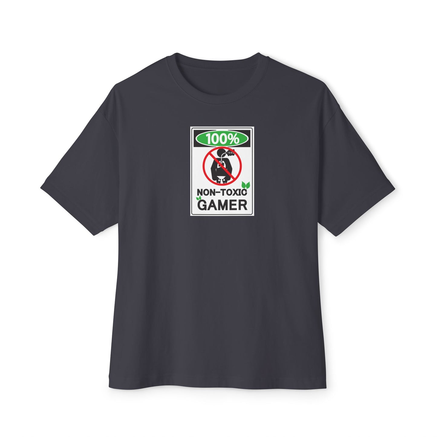 NON-TOXIC GAMER. Unisex Oversized Boxy Tee
