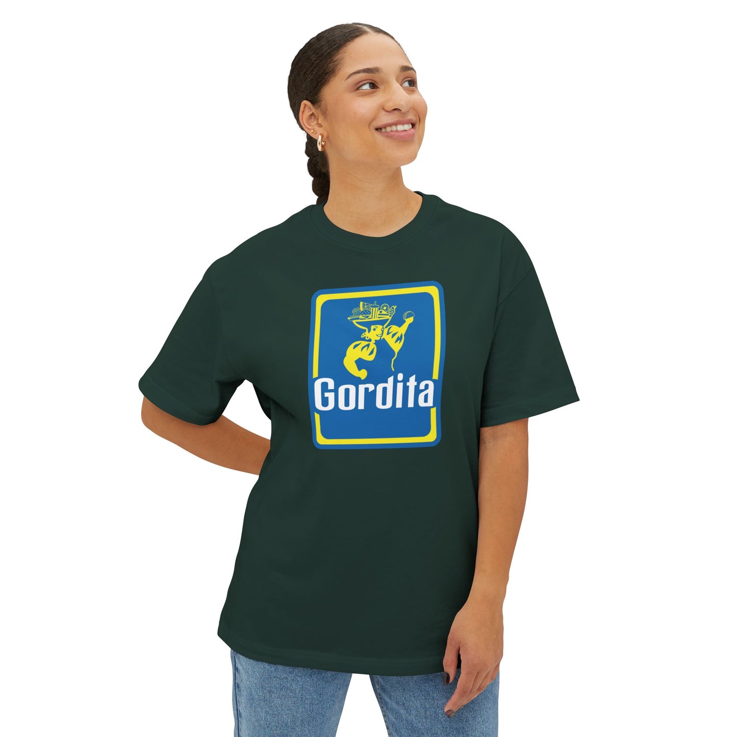 GORDITA. Unisex Oversized Boxy Tee