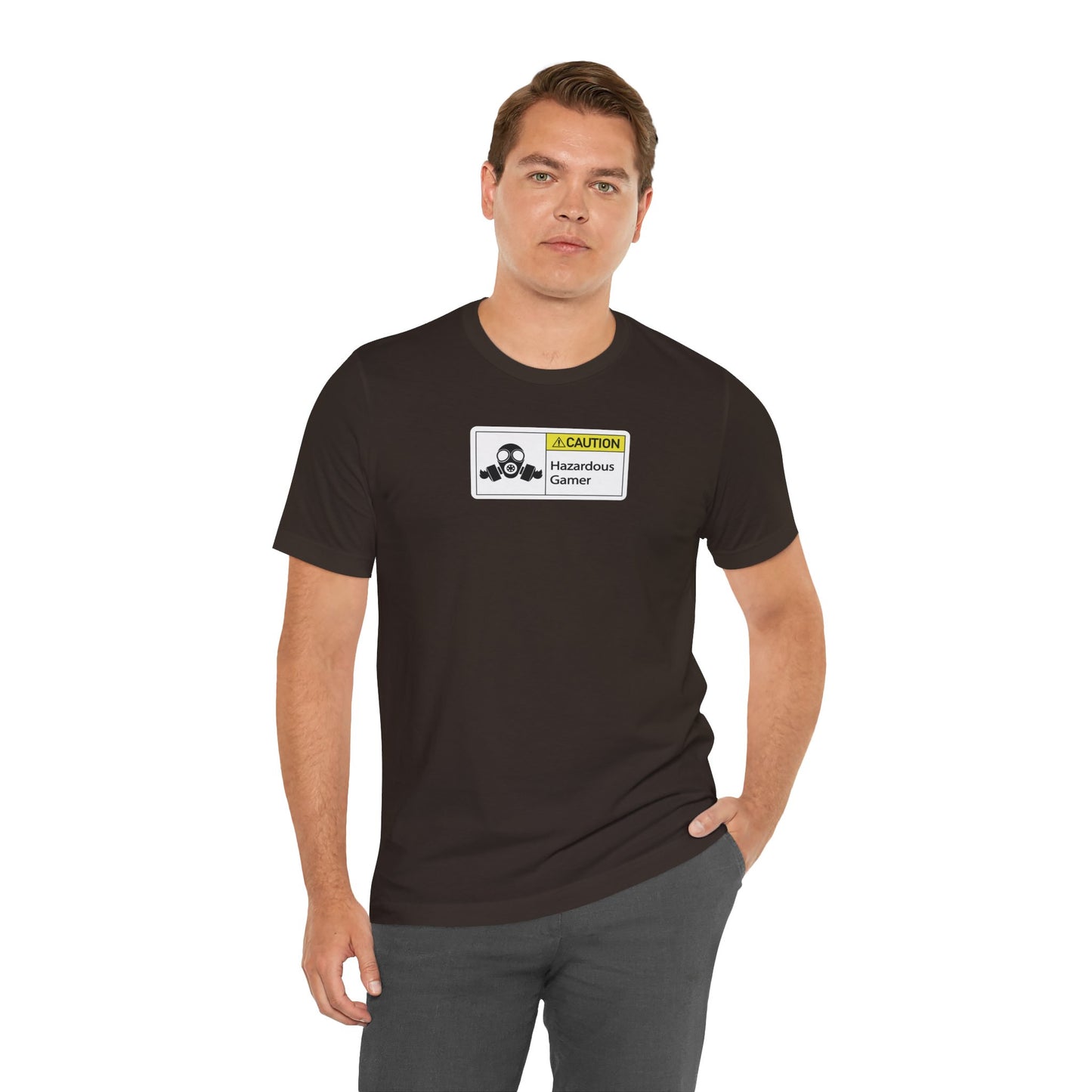 HAZARDOUS GAMER. Unisex Jersey Short Sleeve Tee