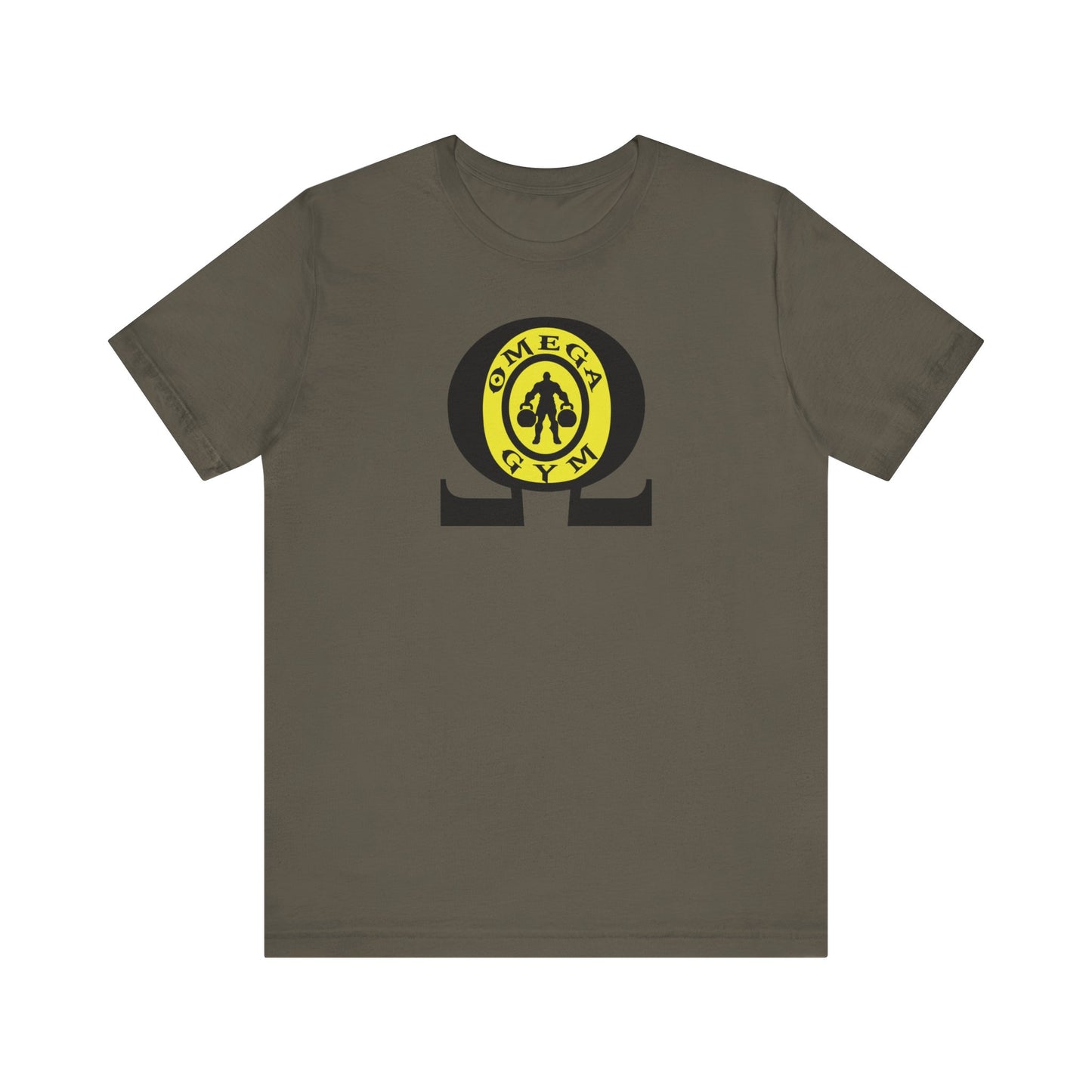 OMEGA GYM. Unisex Jersey Short Sleeve Tee
