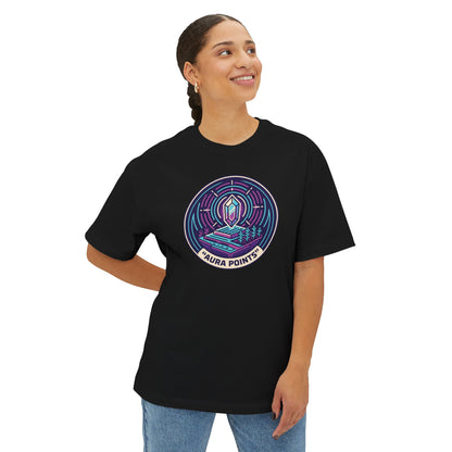 Aura Points. Unisex Oversized Boxy Tee