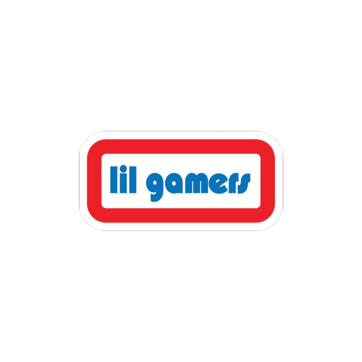 LIL GAMERS. Kiss-Cut Stickers