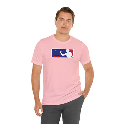 MAJOR LEAGUE PONGER. Unisex Jersey Short Sleeve Tee