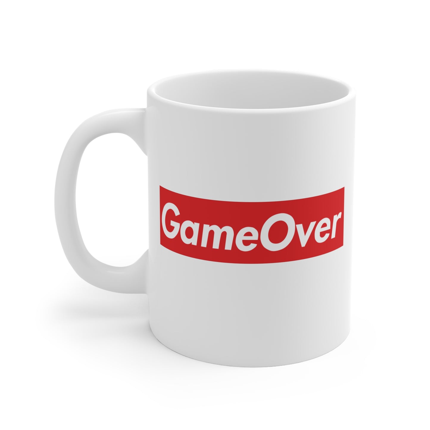 SUPER GAME OVER. Mug 11oz