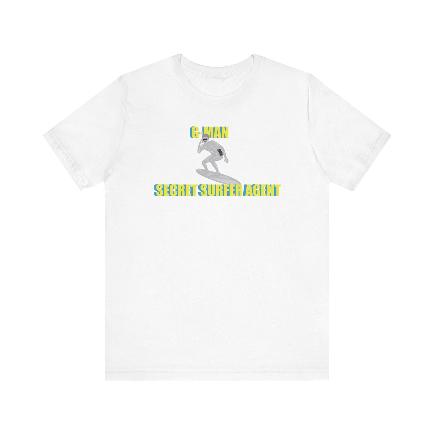 PLATINUM SURFER. Unisex Jersey Short Sleeve Tee