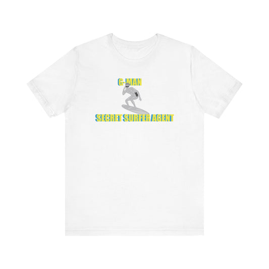 PLATINUM SURFER. Unisex Jersey Short Sleeve Tee