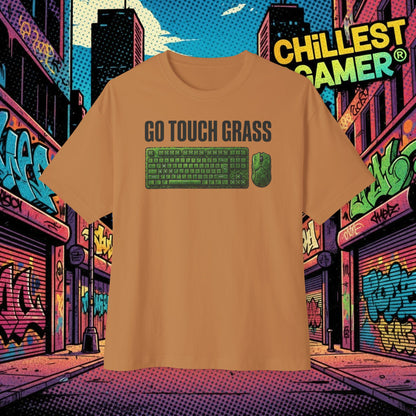 GO TOUCH GRASS. Unisex Oversized Boxy Tee