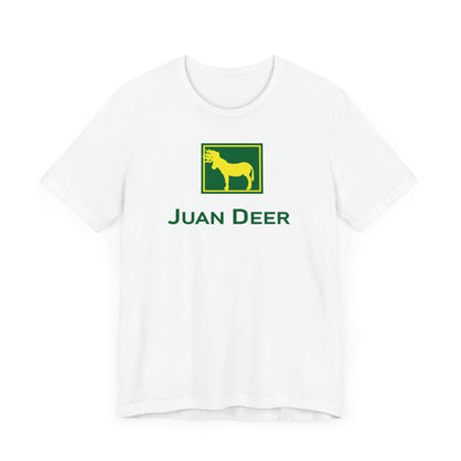 JUAN DEER V2. Unisex Jersey Short Sleeve Tee